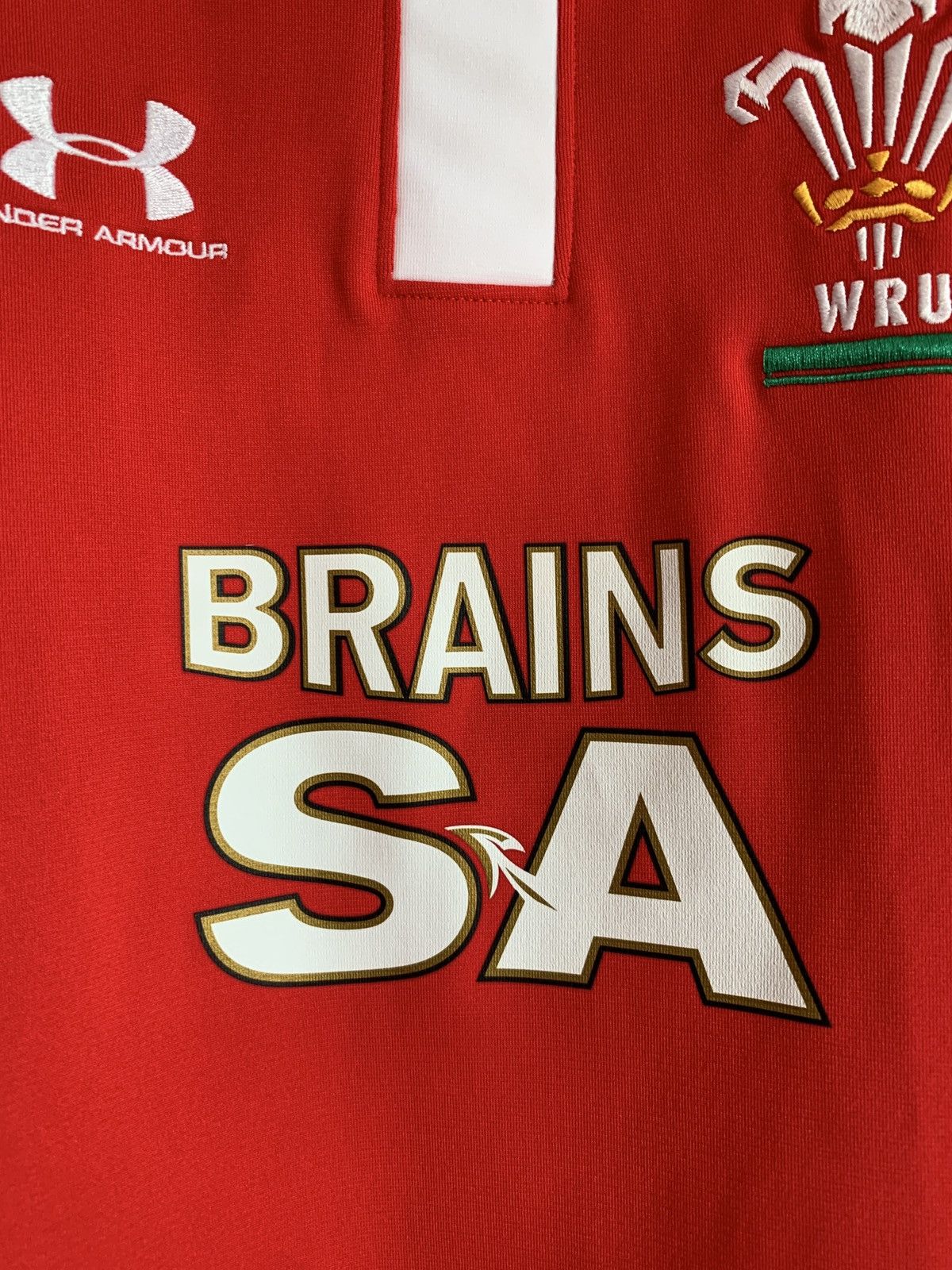 Under Armour Wales 2008 Rugby Union Shirt Under Armour Long Sleeve Sz M Size US M / EU 48-50 / 2 - 5 Thumbnail