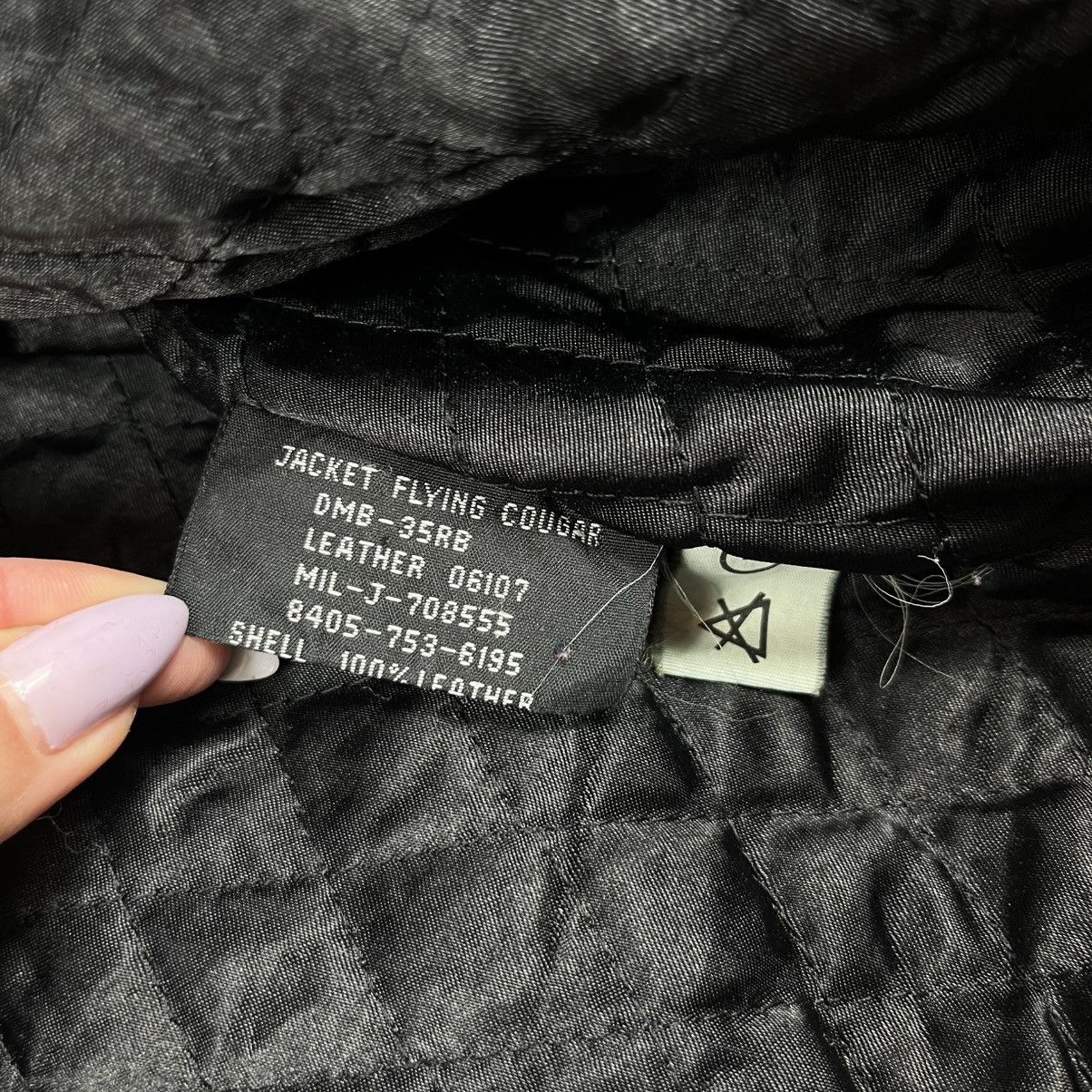 Diesel Vintage 90’s Diesel Leather Bomber Jacket Embroidered Logo Size US M / EU 48-50 / 2 - 18 Thumbnail