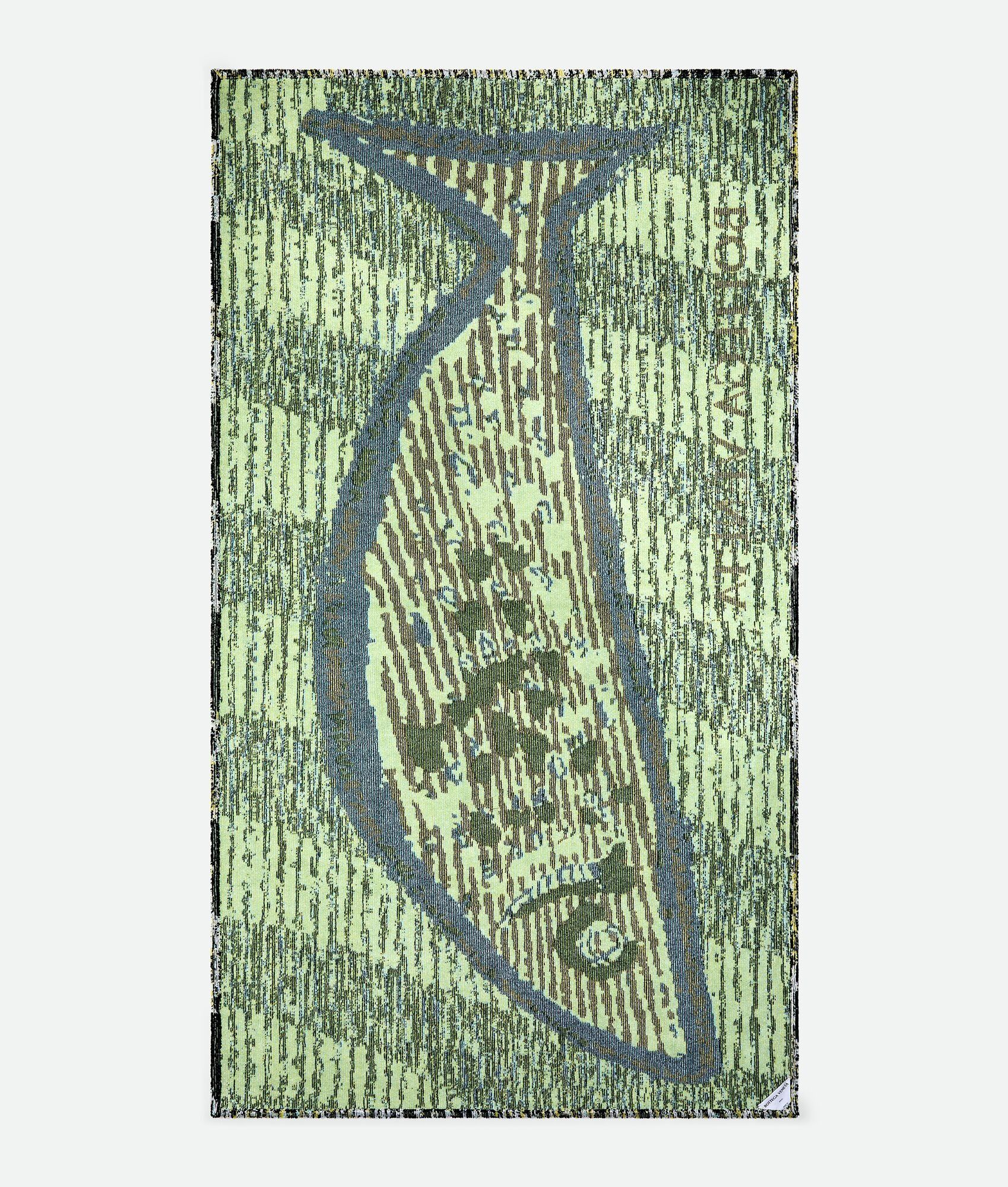 Bottega Veneta o1w1db10825 Size: OS / Fish Jacquard Beach Towel Multicolor Size ONE SIZE - 2 Thumbnail
