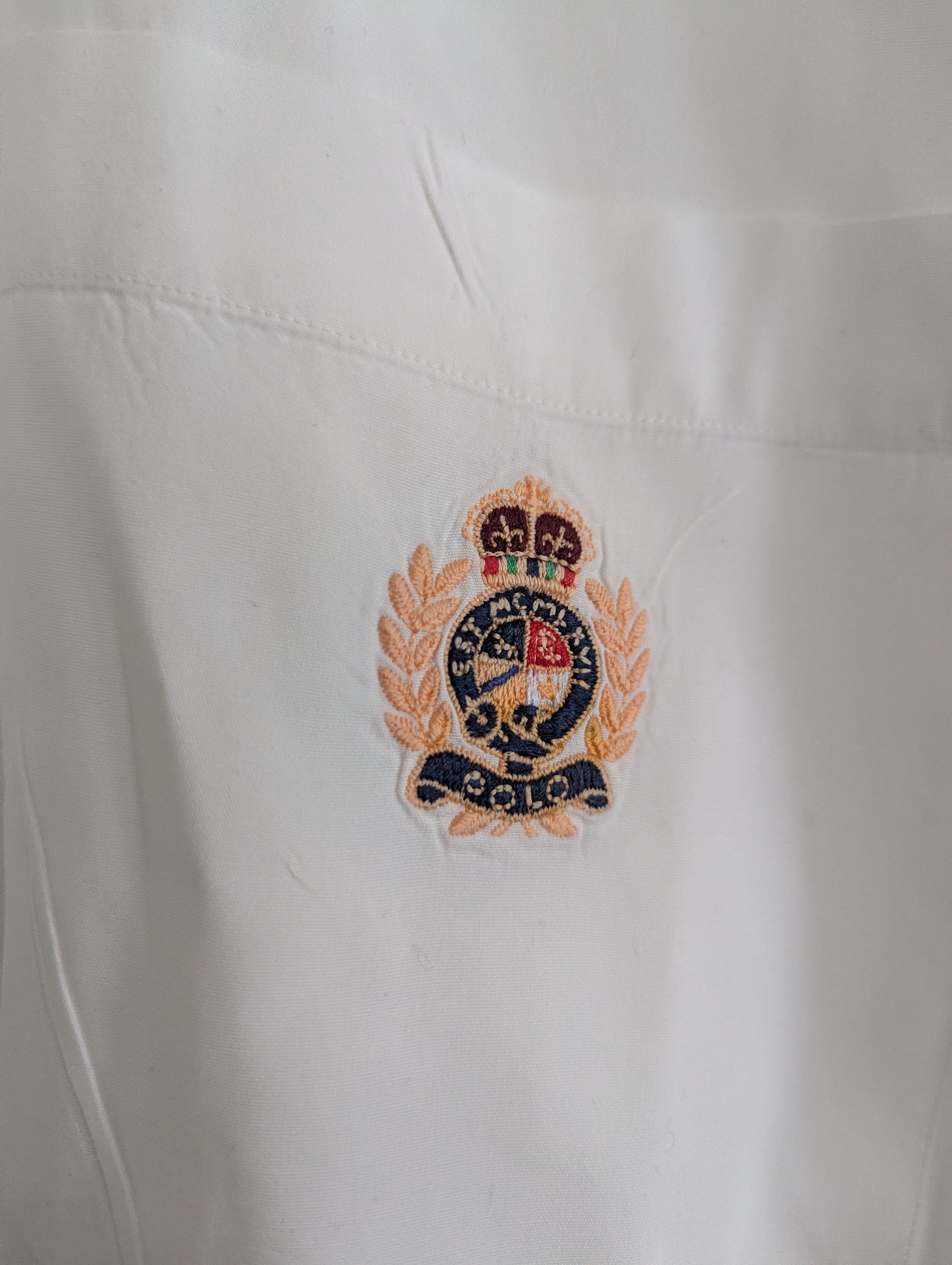 Polo Ralph Lauren Vintage Fine Cotton shirt Size US XL / EU 56 / 4 - 2 Thumbnail