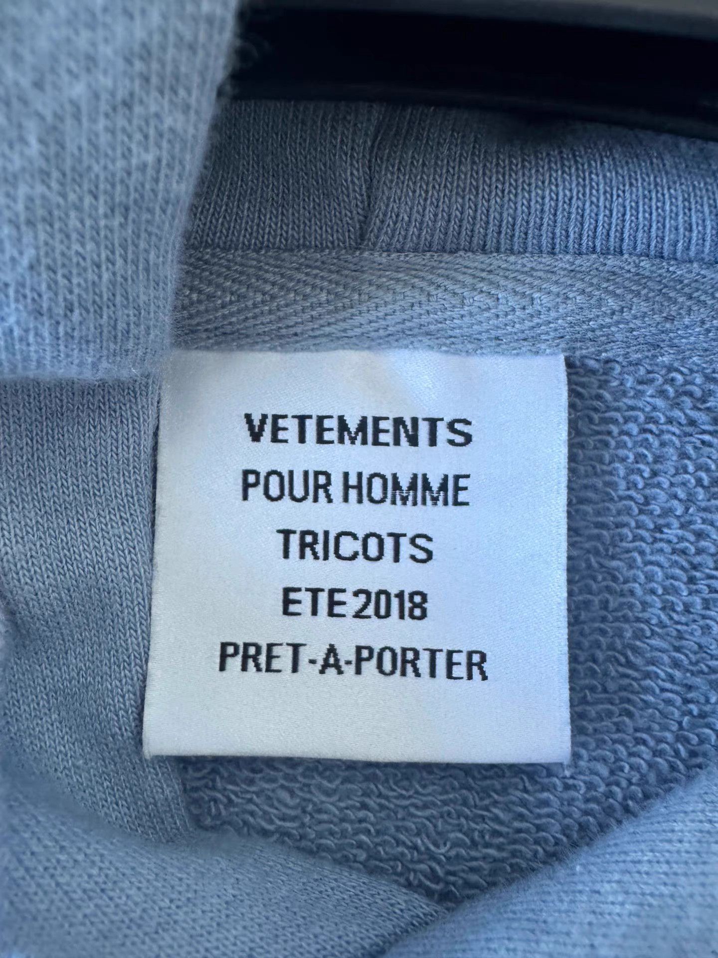 Vetements Vetements Blue Unicorn Size US XS / EU 42 / 0 - 6 Thumbnail