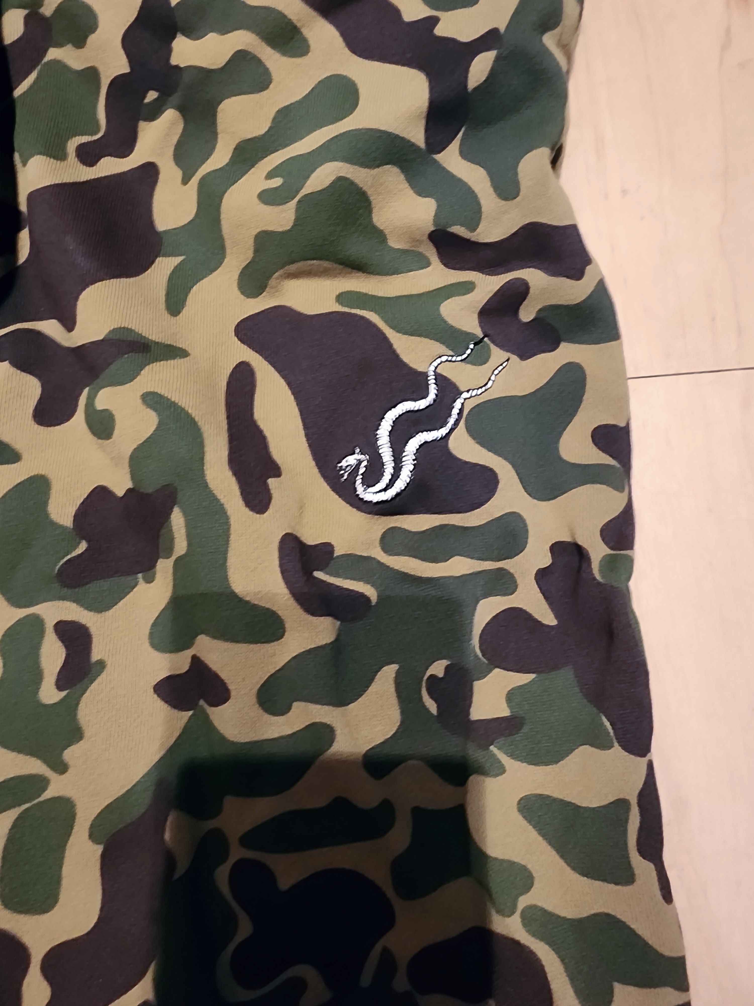 LUU DAN LU'U DAN Camoflage Green Baggy Bontan Lounge Pants XL Size US 34 / EU 50 - 7 Thumbnail