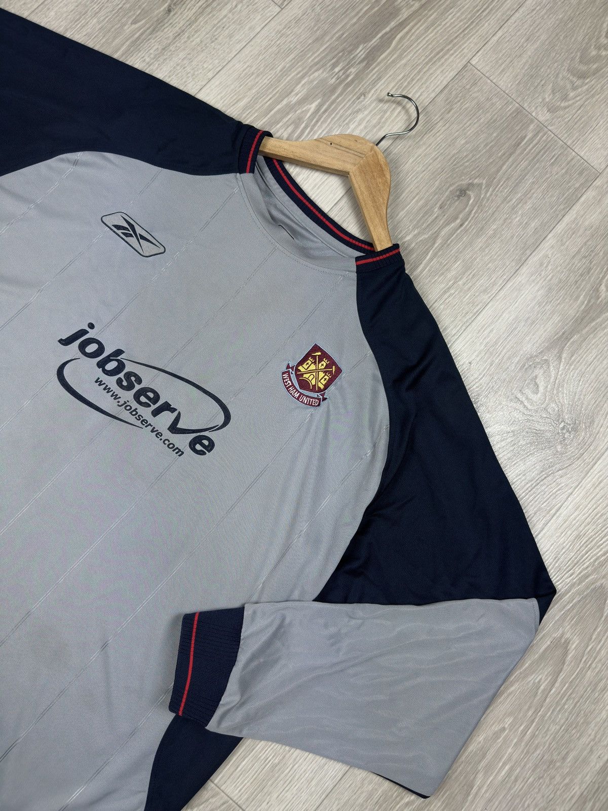 Reebok Vintage Reebok West Ham United 2003-04 Soccer Jersey Shirt Size US XL / EU 56 / 4 - 2 Thumbnail