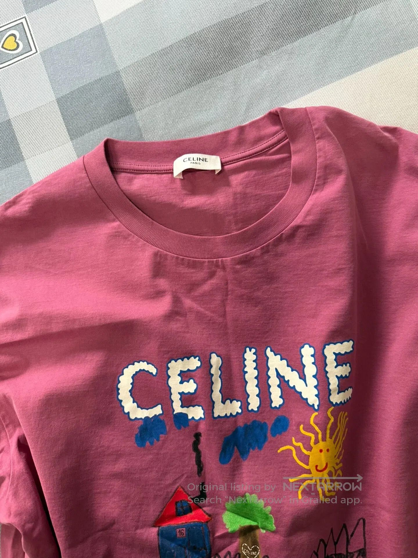 Celine Celine New Graffiti T-Shirt. Size M / US 6-8 / IT 42-44 - 2 Thumbnail