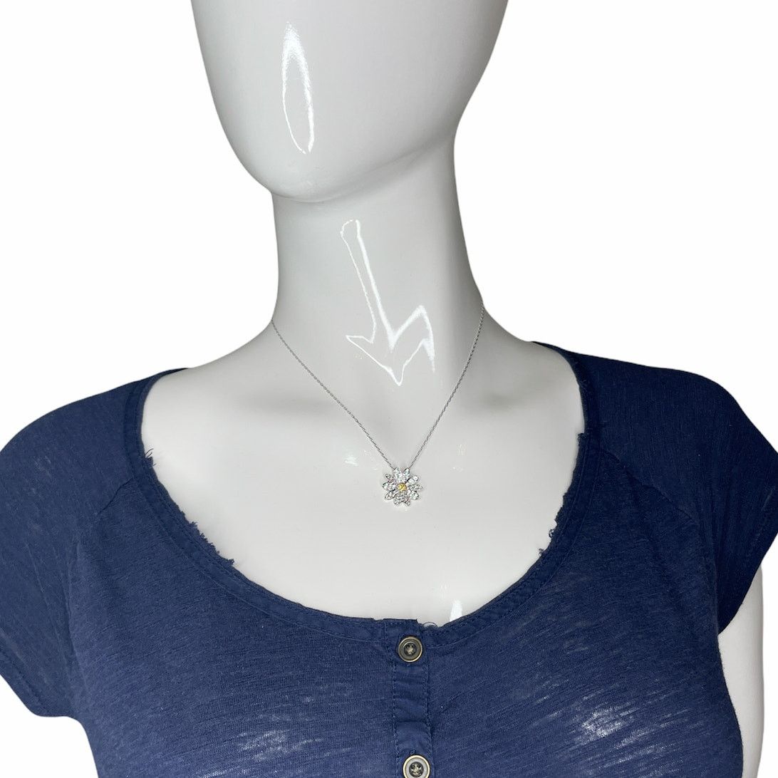 Swarovski Swarovski Women's Eternal Flower Pendant Necklace Size ONE SIZE - 3 Thumbnail