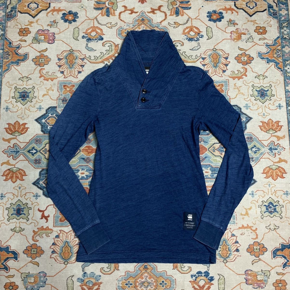 If Six Was Nine 2000s Japanese archive shawl collar gstar raw Size US S / EU 44-46 / 1 - 3 Thumbnail