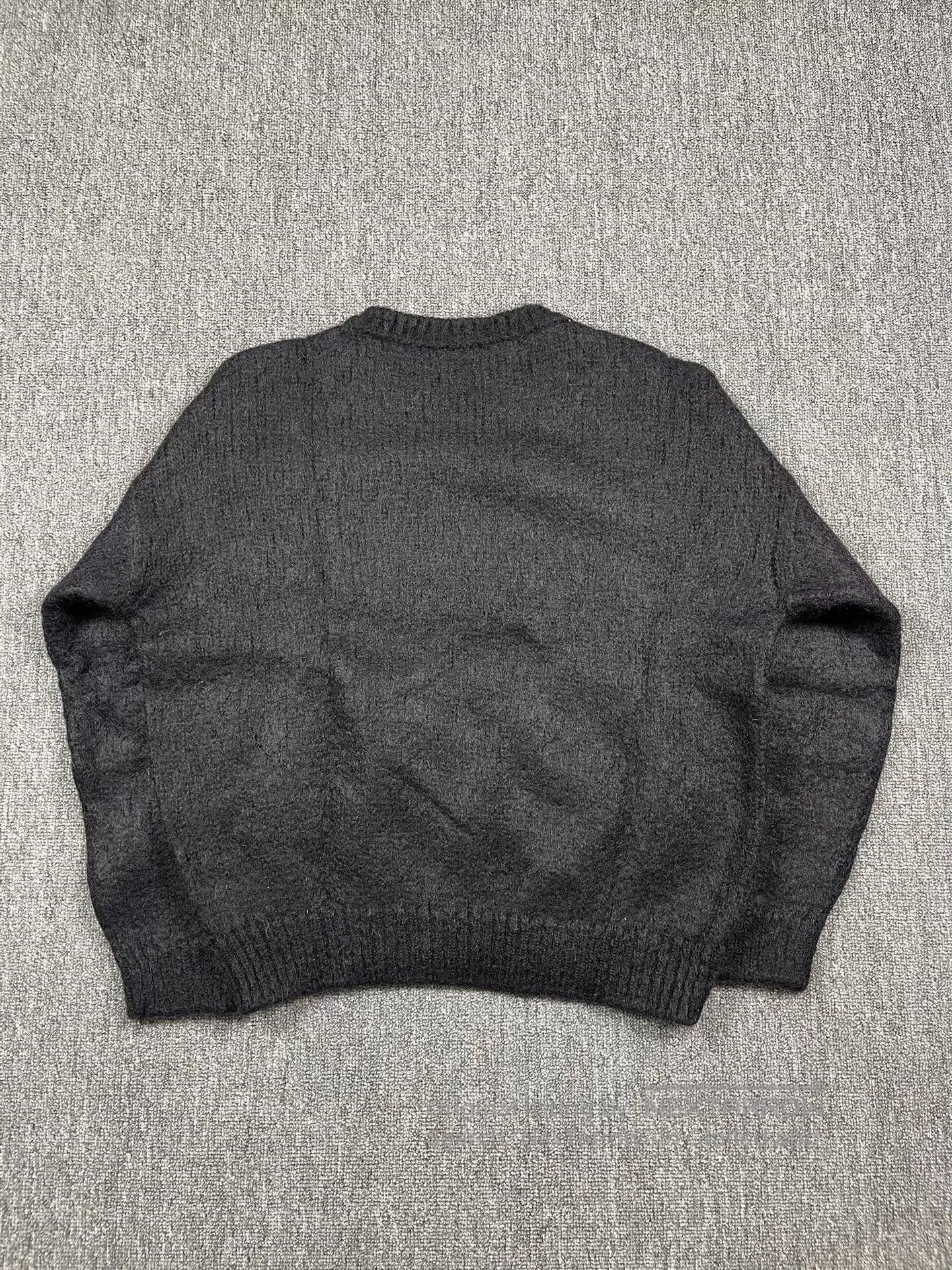 Saint Laurent Paris Saint Laurent FW22 Letter Jacquard Crewneck Sweater. Size US XL / EU 56 / 4 - 6 Thumbnail