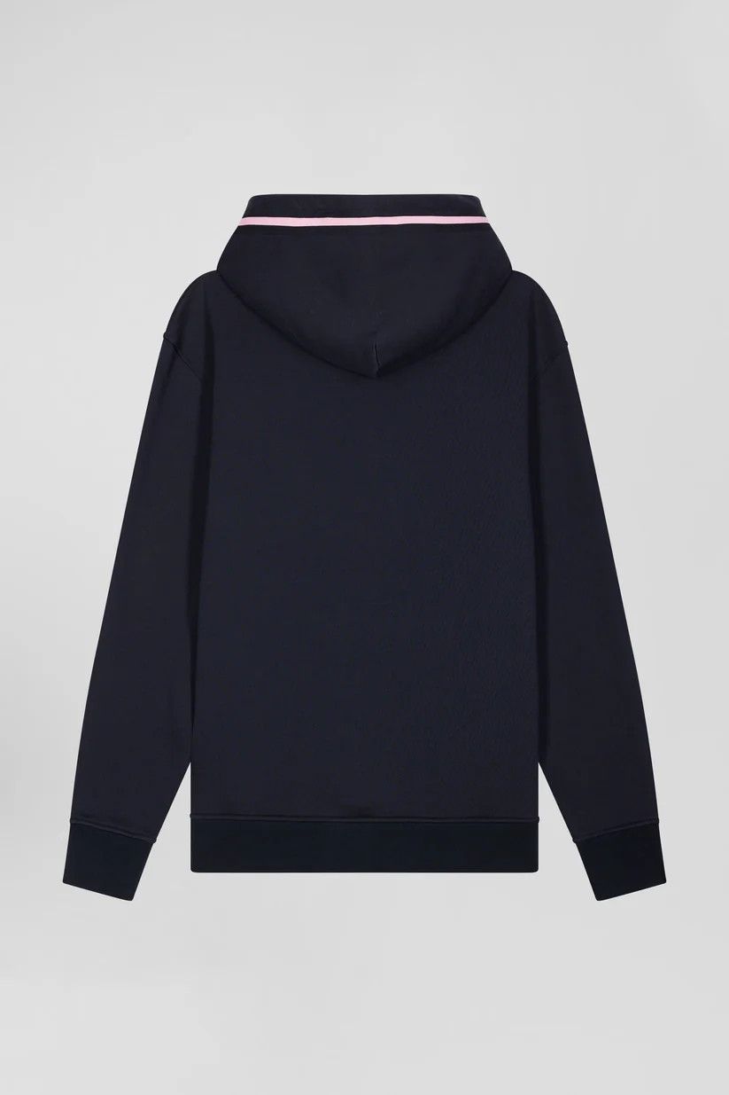 Eden Park o1s22i1n1024 Quilted Logo Hoodie in Blue Size US S / EU 44-46 / 1 - 3 Thumbnail