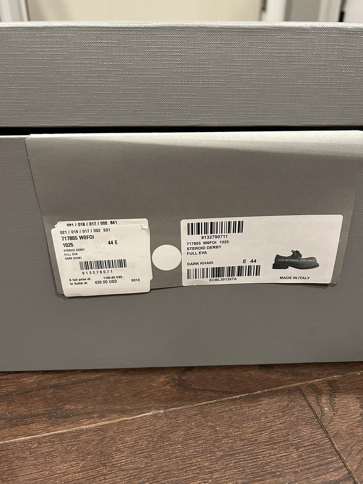 Balenciaga Balenciaga Steriod Derby Dark Khaki Size US 7 / EU 40 - 7 Thumbnail