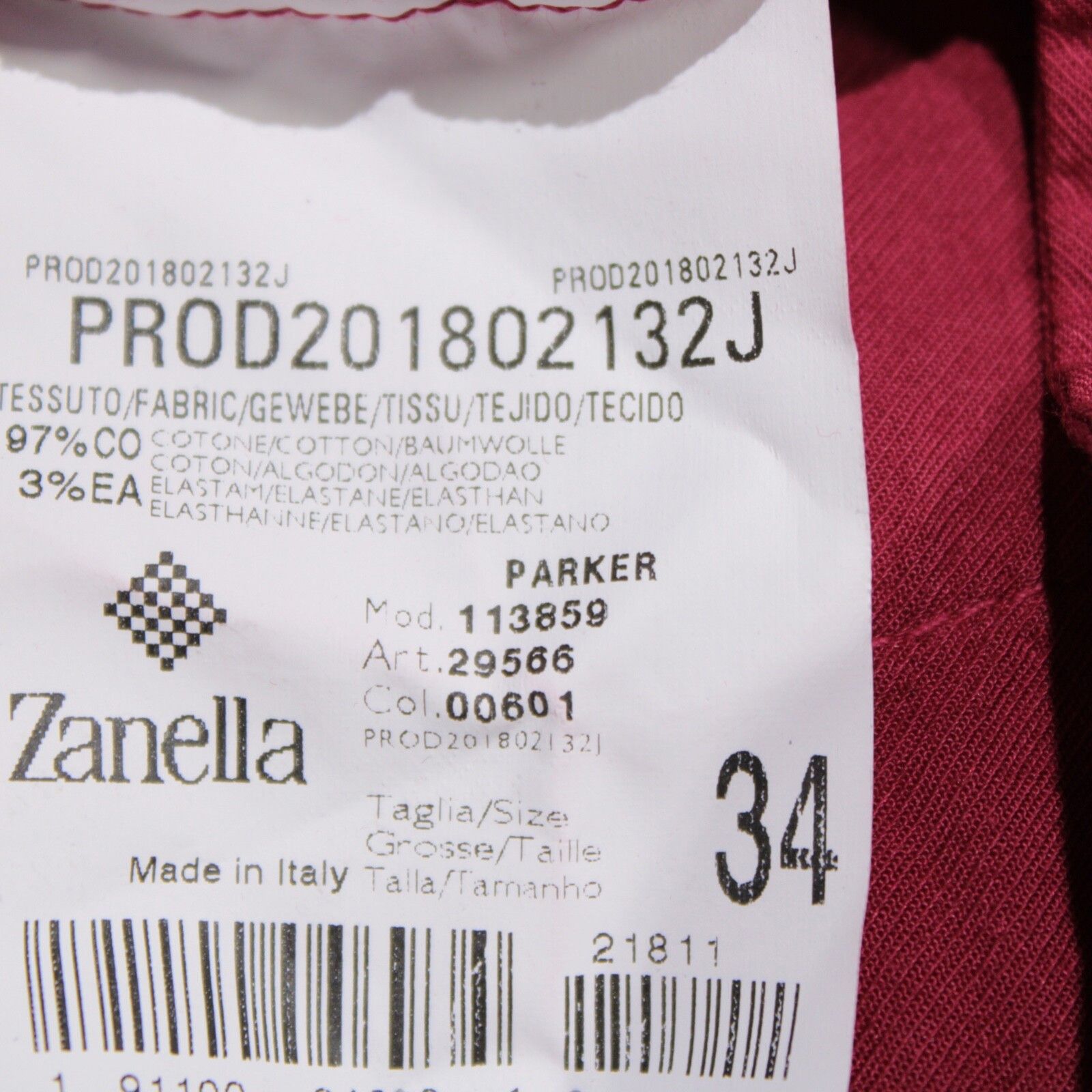 Zanella Zanella New with tags Chino Size 36 US In Red Size US 36 / EU 52 - 5 Thumbnail