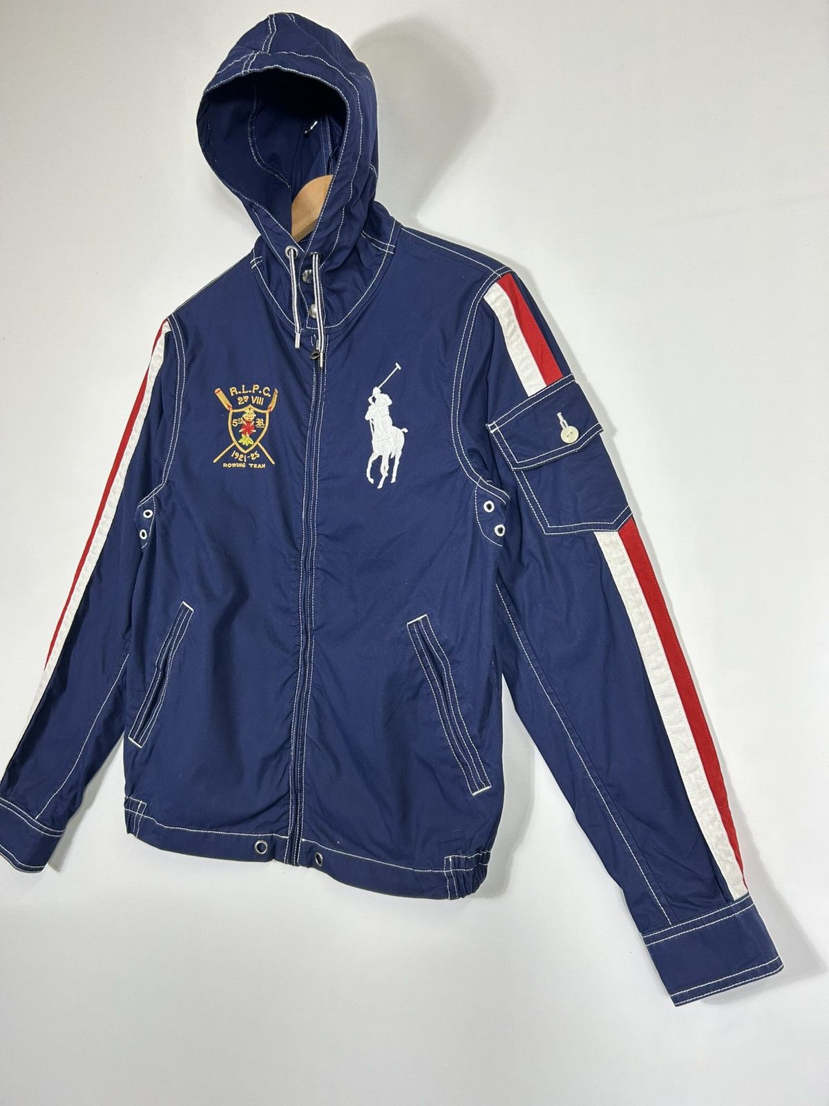 Polo Ralph Lauren 🔥Polo Ralph Lauren Big Pony Hooded Zipper Jacket Size US XS / EU 42 / 0 - 3 Thumbnail