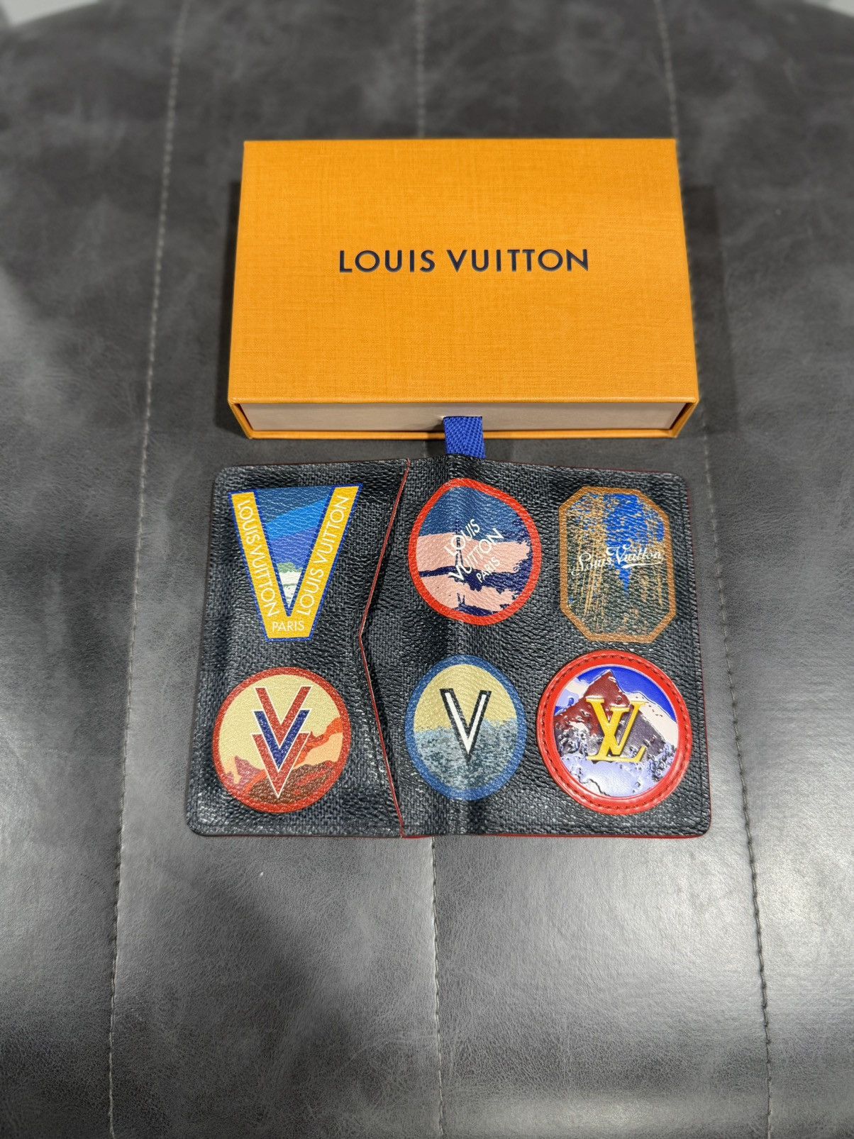 Louis Vuitton Louis Vuitton Damier Graphite APLS Pocket Organizer Size ONE SIZE - 7 Thumbnail