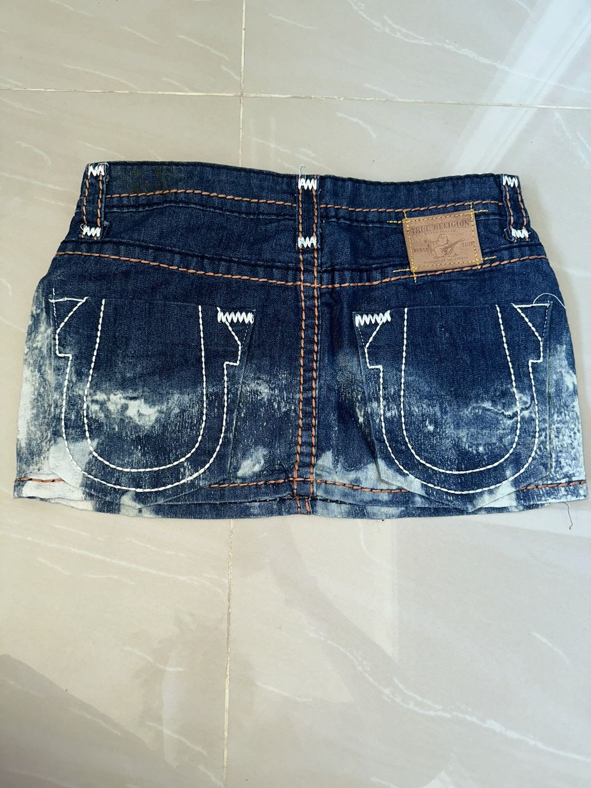 True Religion × Vintage True Religion mini skirt Size 30" / US 8 / IT 44 - 1 Thumbnail