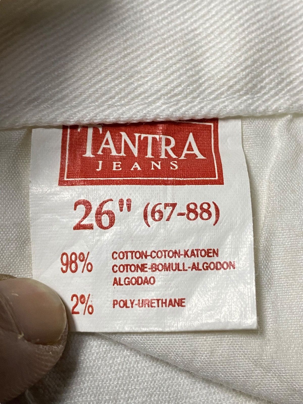 Japanese Brand Vintage Japanese Brand Tantra Embroidery Flare Jeans Size 28" / US 6 / IT 42 - 21 Thumbnail