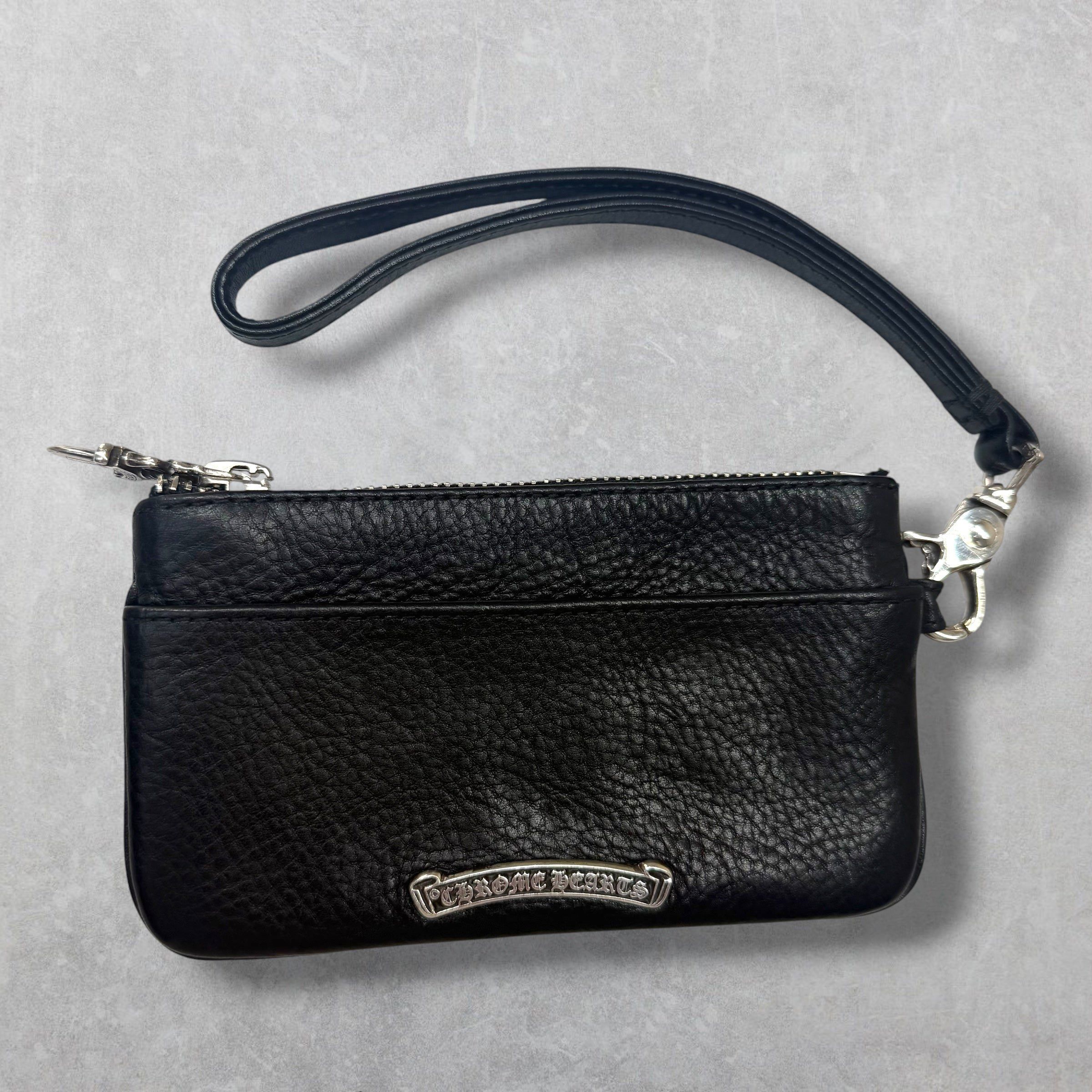 Chrome Hearts Chrome Hearts Cross Patch Loop Zip Wallet Size ONE SIZE - 2 Thumbnail