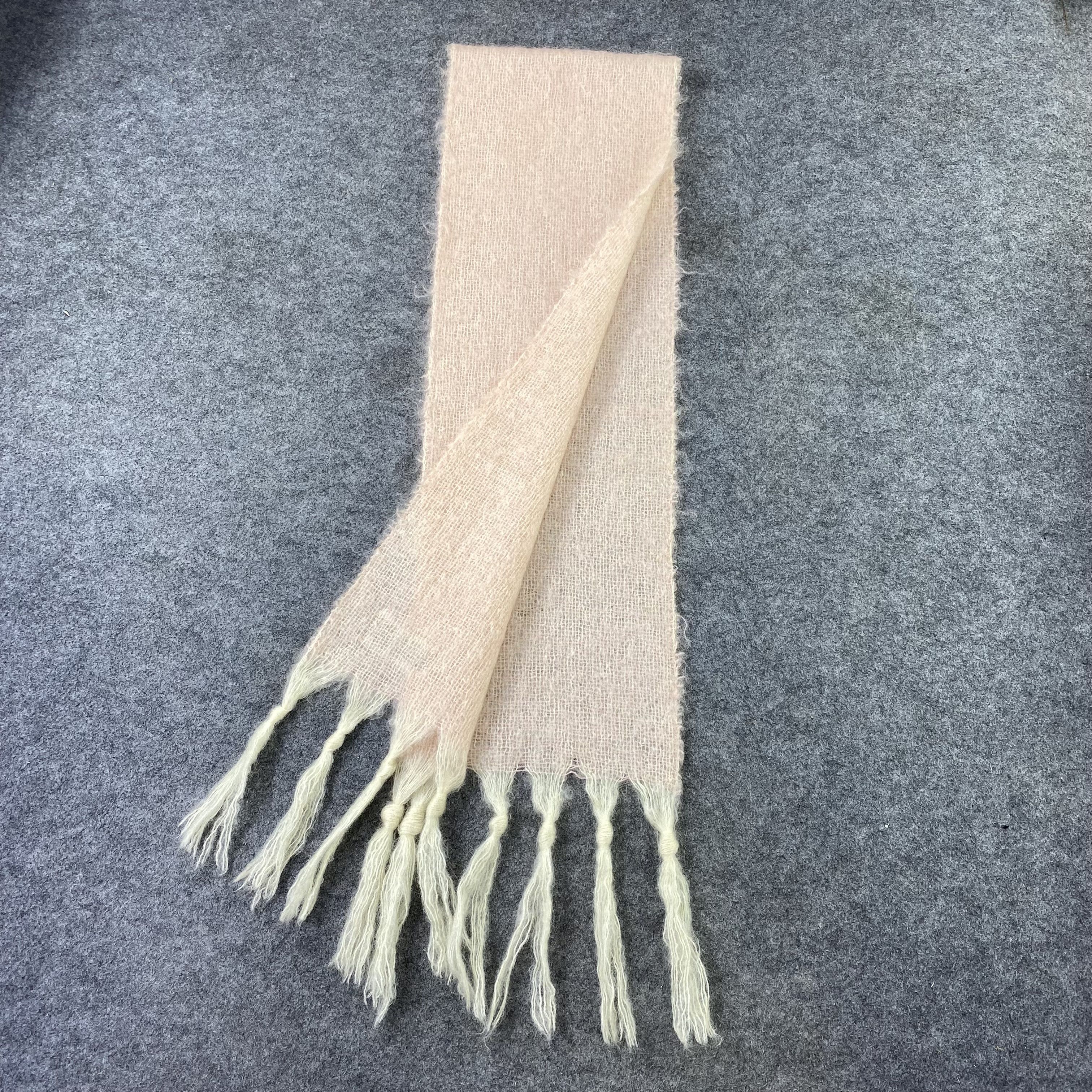 Vintage St.Albans MOHAIR Scarf / Muffler / Neckwear - K086 Size ONE SIZE - 3 Thumbnail