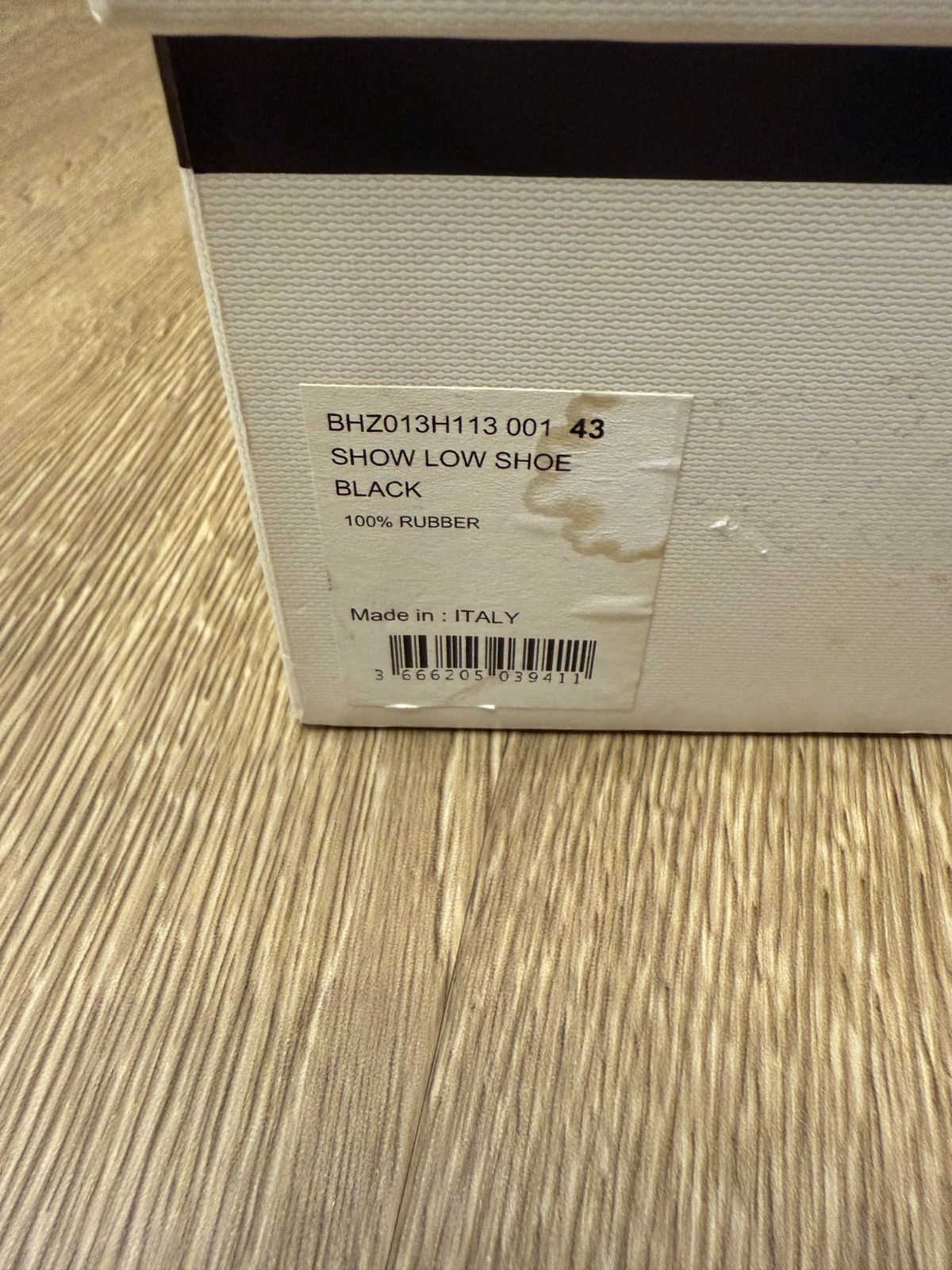 Givenchy Givenchy monumental mallow sneaker black Size US 10 / EU 43 - 8 Thumbnail