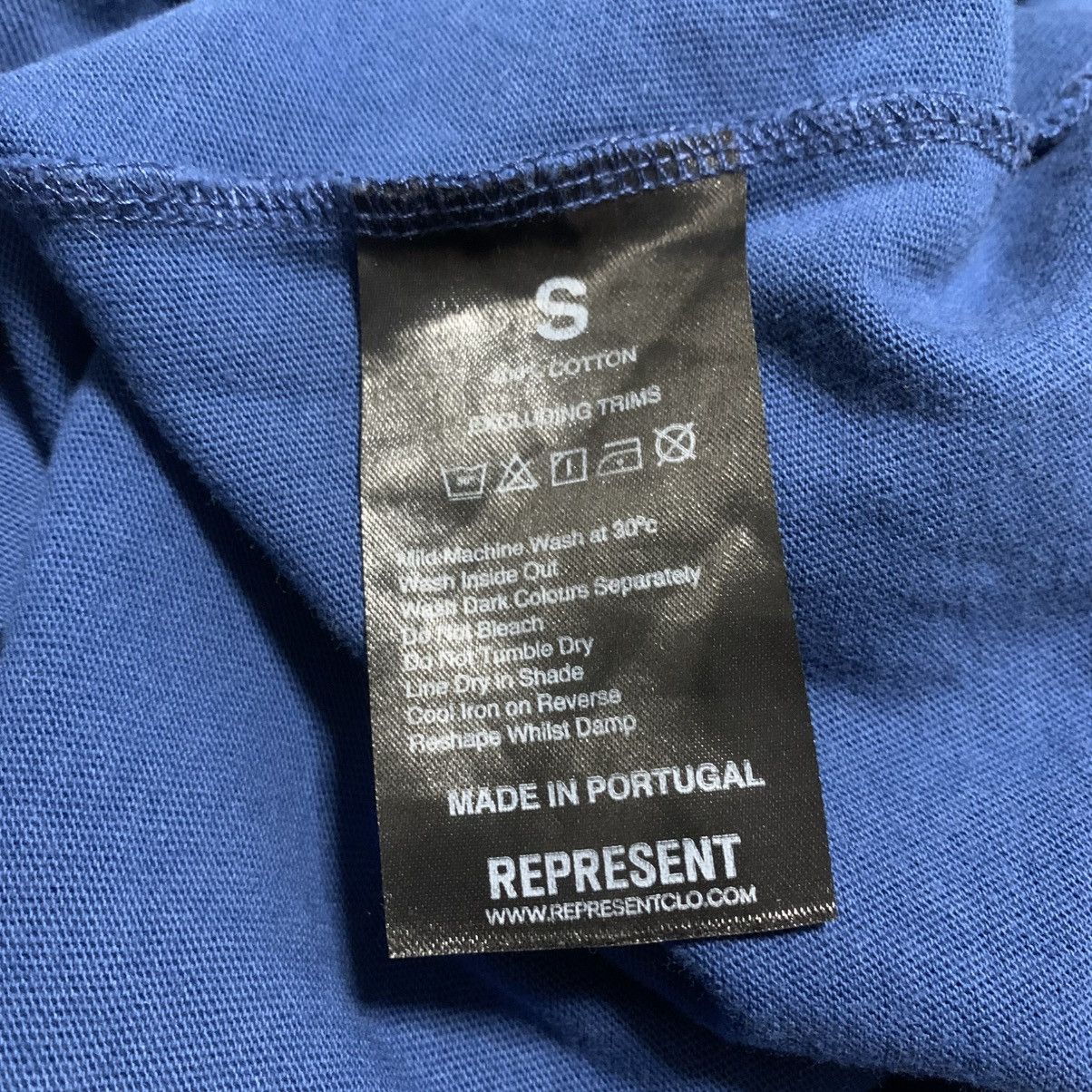 Represent Clo. Represent Small Blanks Cobalt Blue Tee Size US S / EU 44-46 / 1 - 6 Thumbnail