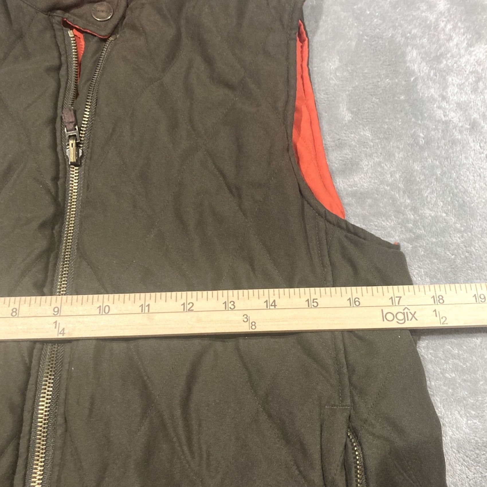 Ralph Lauren Ralph Lauren Vest Women's Medium Quilted Reversible Brown Orange Size M / US 6-8 / IT 42-44 - 4 Thumbnail