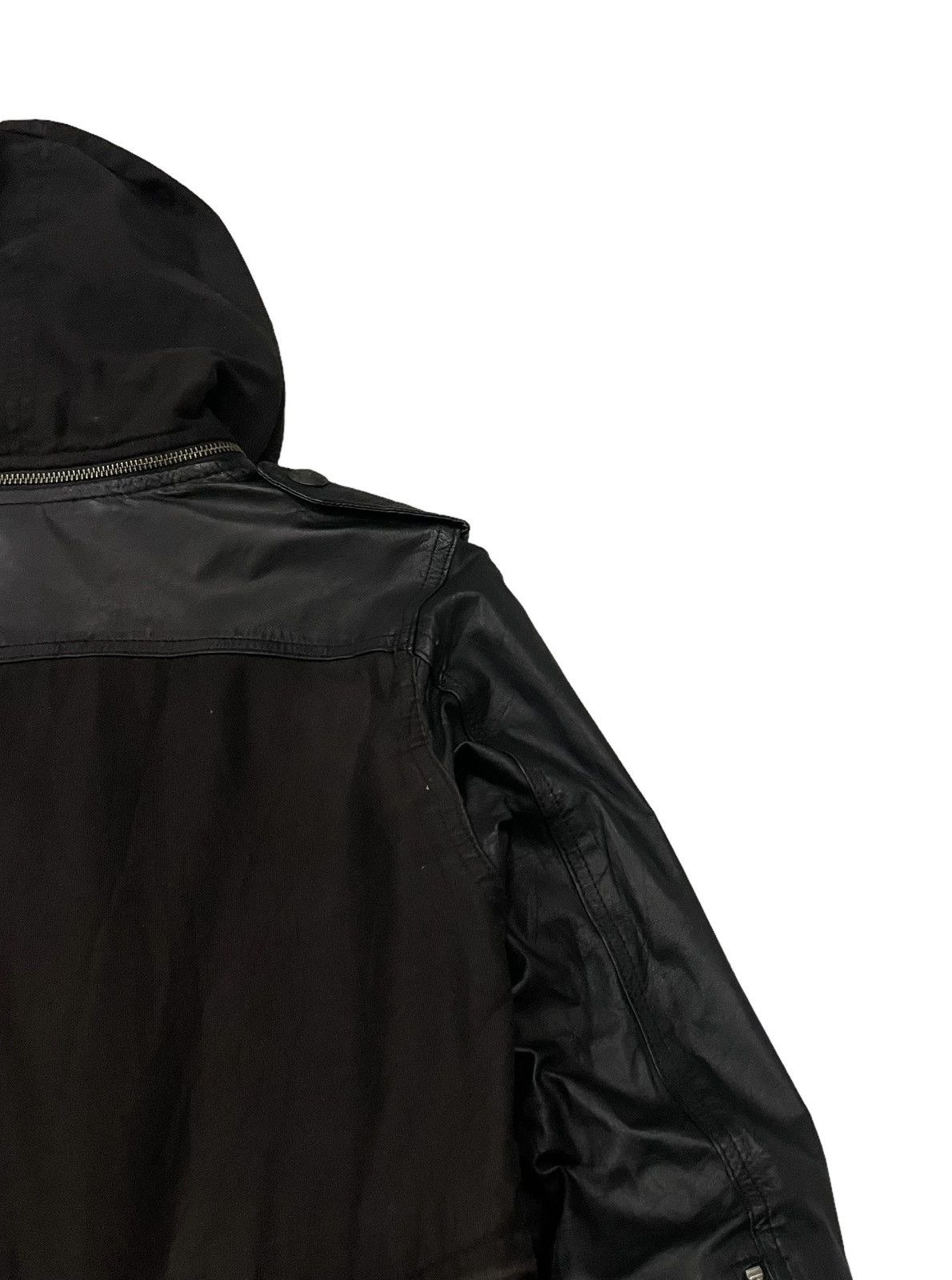 14th Addiction 14th Addiction Seditionaries Sheepskin Leather Parka Jacket Size US S / EU 44-46 / 1 - 12 Thumbnail