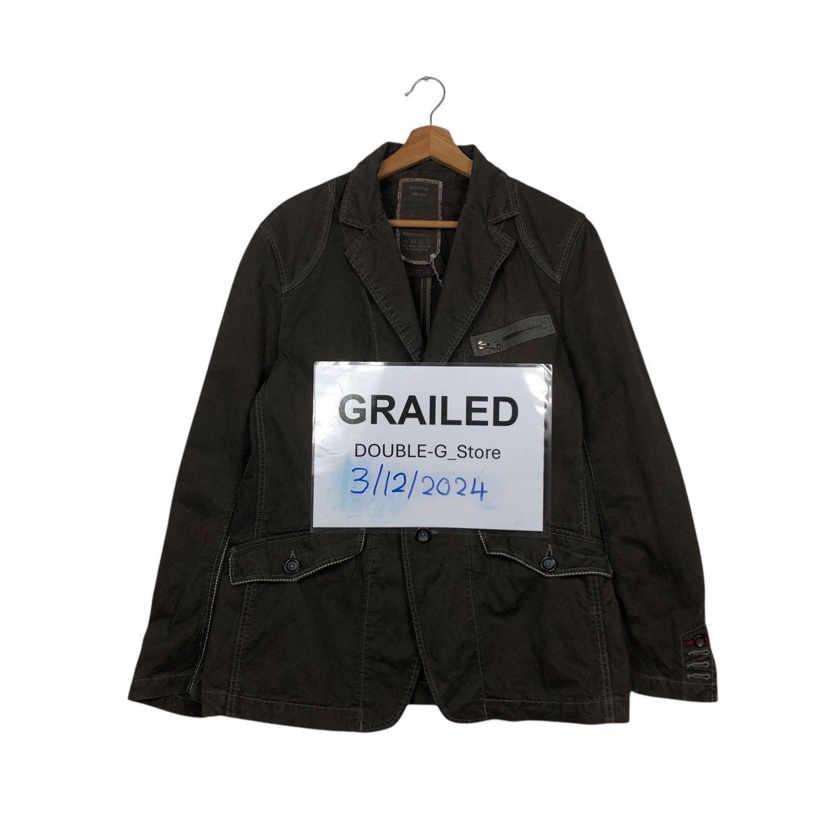 Hysteric Glamour 📌Vintage Chore Worker Detroit Jacket Ball Biker Wear Size US L / EU 52-54 / 3 - 1 Thumbnail