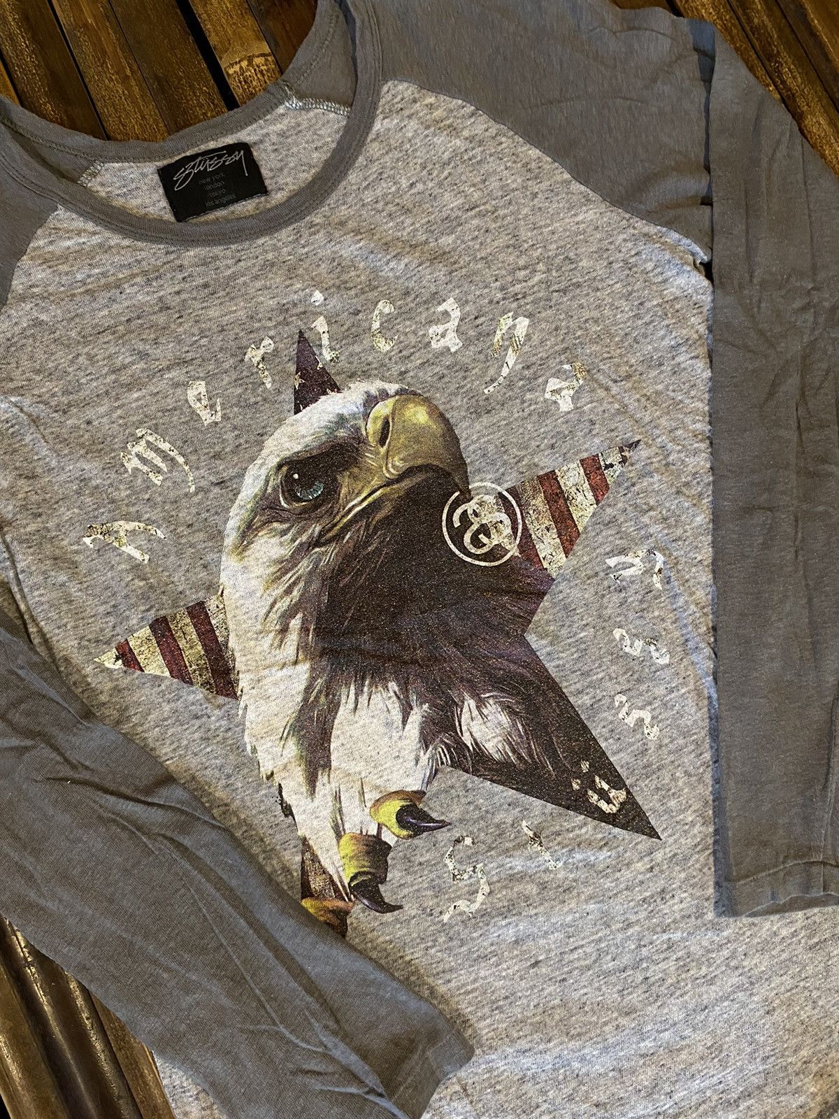 Stussy Y2K BIRD STUSSY LONG SLEEVE Size US M / EU 48-50 / 2 - 2 Thumbnail