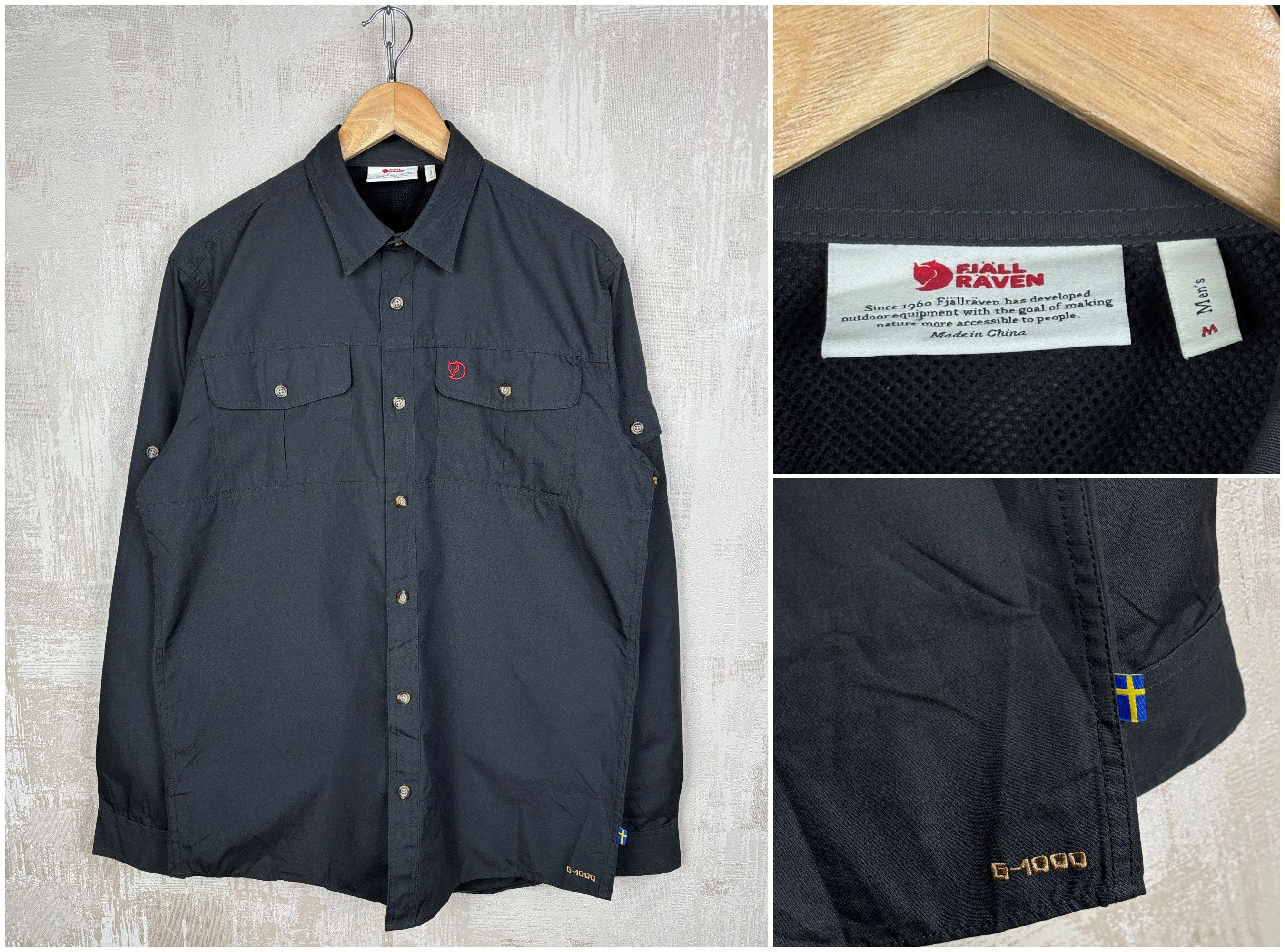 Fjallraven Mint! Fjallraven Singi Trekking Shirt G-1000 Long Sleeve Size US M / EU 48-50 / 2 - 1 Thumbnail