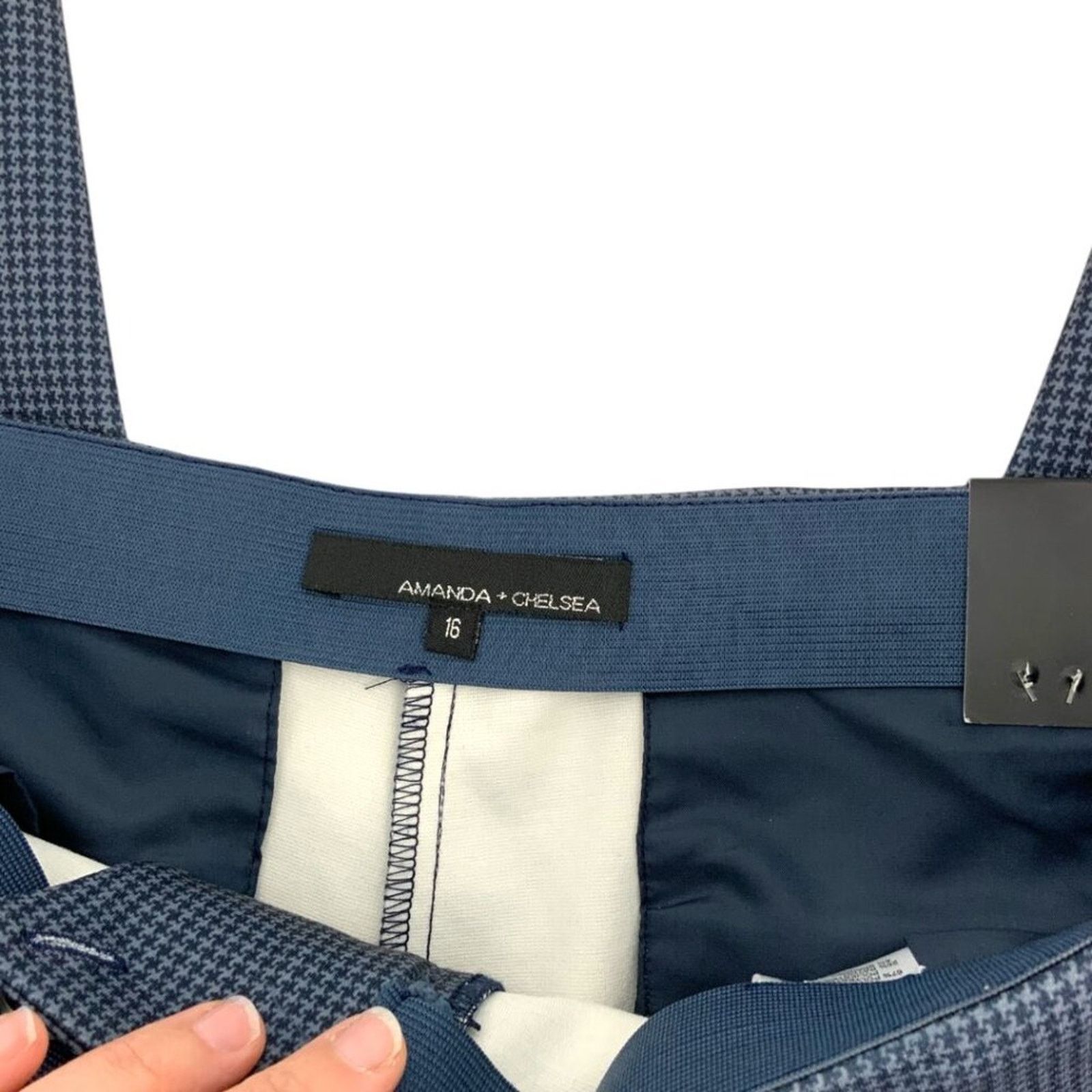 Other Amanda + Chelsea Lily Ponte Pants Navy Size 16 NWT $45 MSRP Size 38" / US 16 / IT 52 - 4 Thumbnail