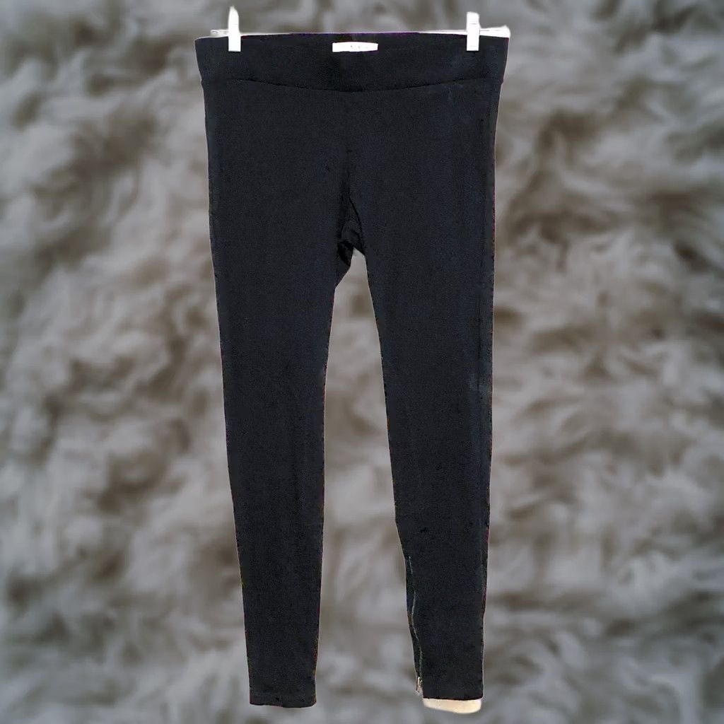 Vintage Cabi Leggings Womens M Ankle Zip Activewear Gym Yoga Athleisure Black M Casual Workout Size 32" / US 10 / IT 46 - 1 Thumbnail