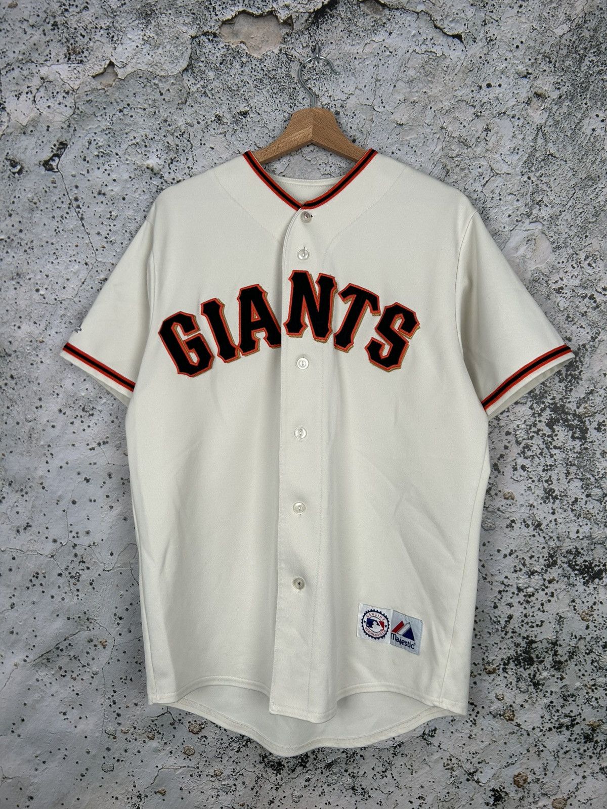 Majestic Vintage New York Giants MLB Majestic 90s Archive Jersey Rare Size US L / EU 52-54 / 3 - 1 Thumbnail
