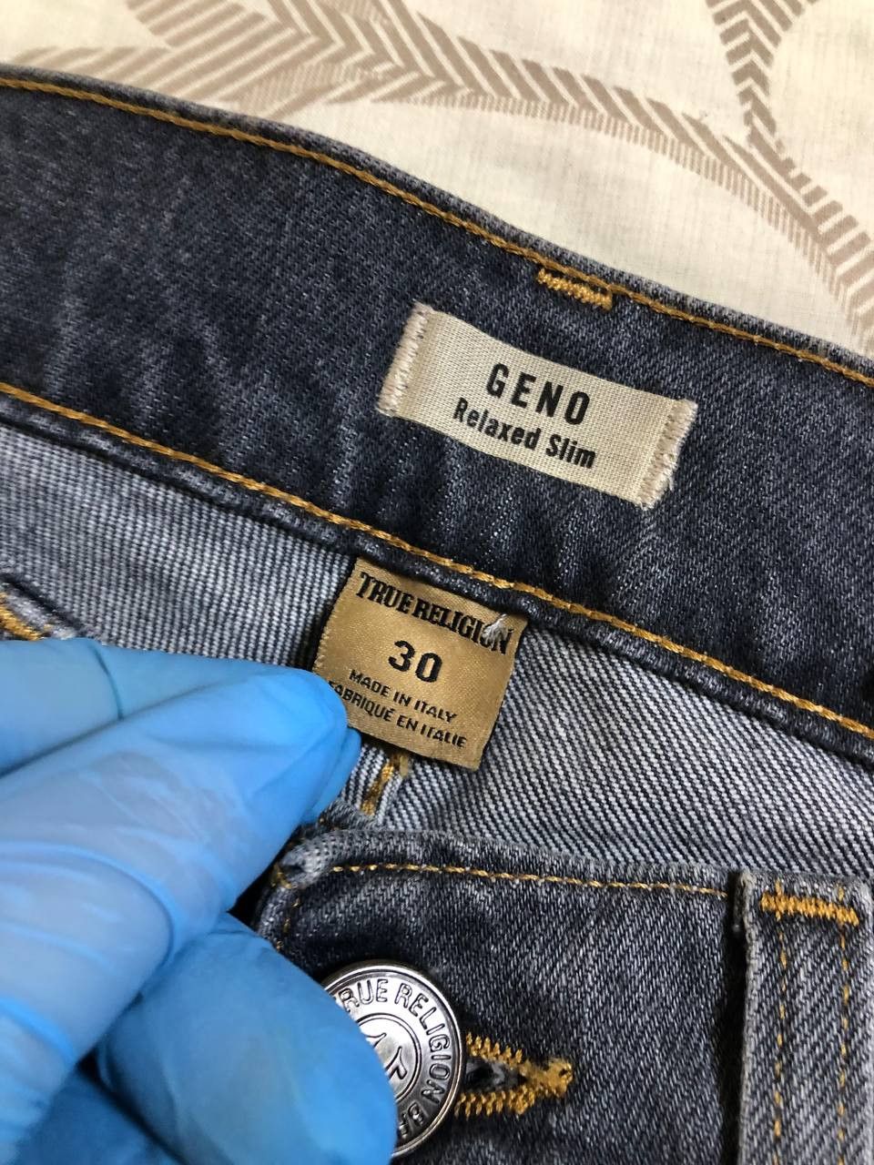 True Religion True Religion VINTAGE True Religion Geno Relaxed Slim Jeans Size US 30 / EU 46 - 2 Thumbnail