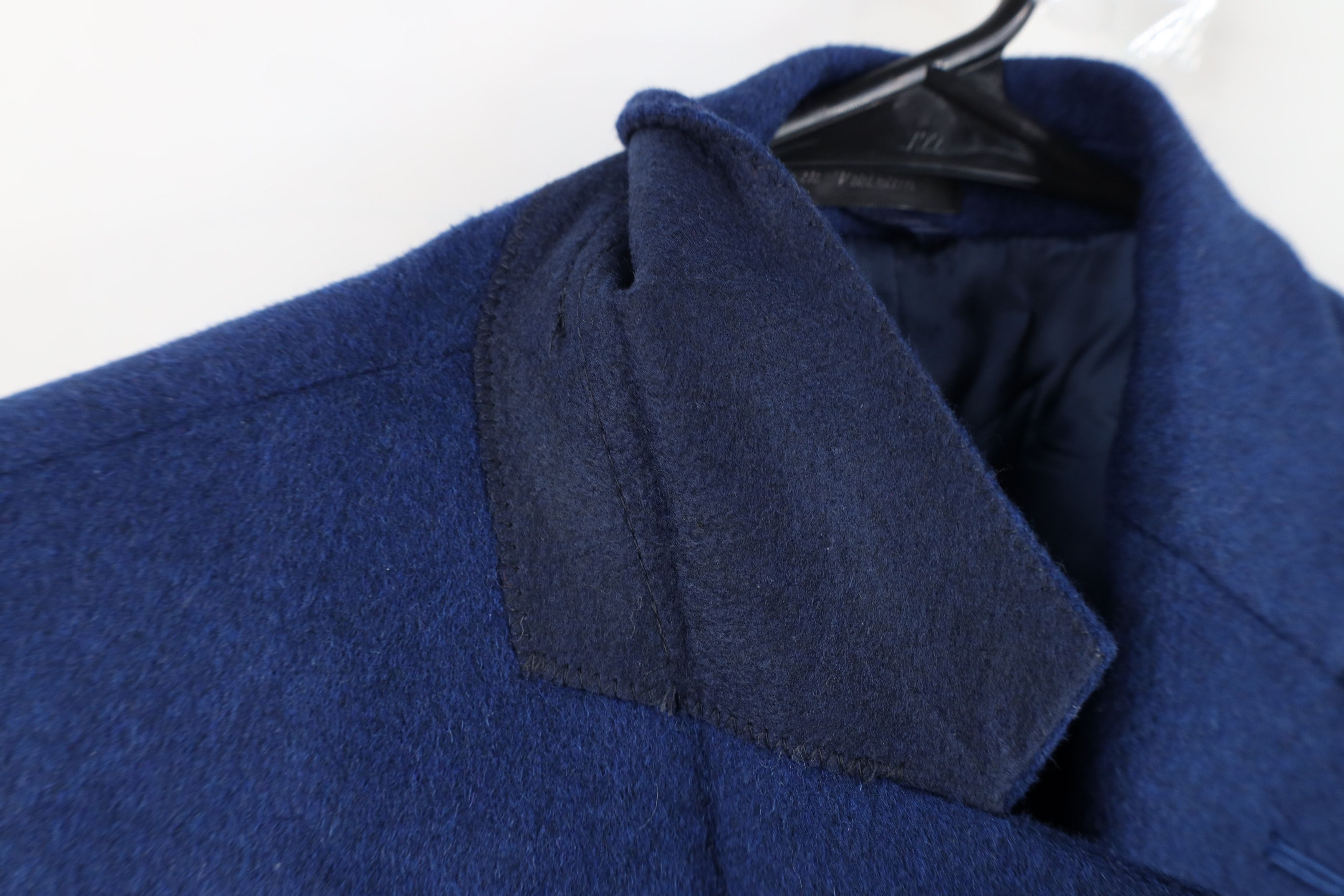 Ralph Lauren Ralph Lauren Silk Cashmere Suit Coat Blazer Jacket Blue Size US XL / EU 56 / 4 - 4 Thumbnail