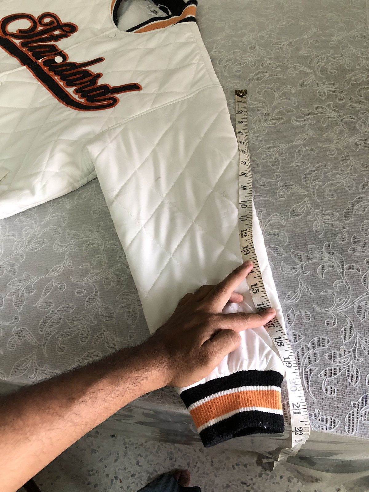 In The Attic Rare🔥 In The Attic "Standard" Logo Quilt Varsity Jacket Size US M / EU 48-50 / 2 - 22 Thumbnail