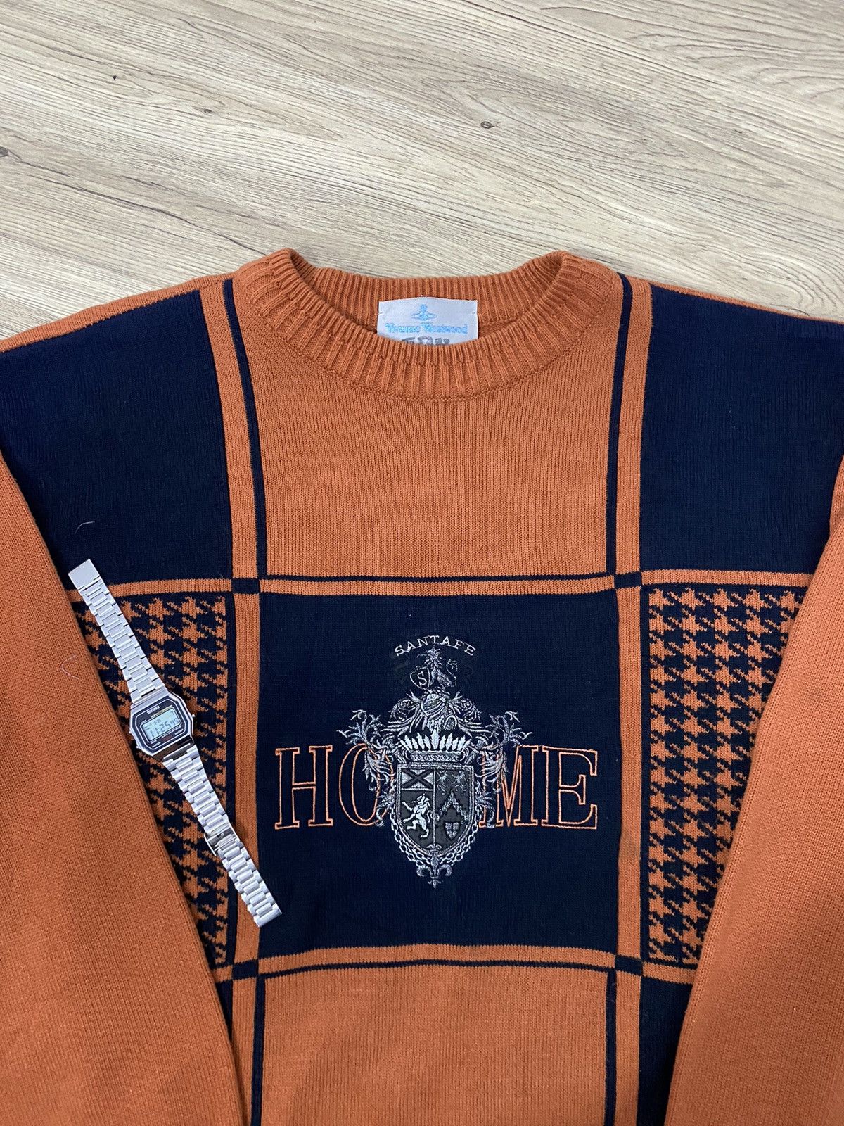 Vintage × Vivienne Westwood 💥Embroidery💥Vivienne Westwood Sweatshirt Size US L / EU 52-54 / 3 - 12 Thumbnail