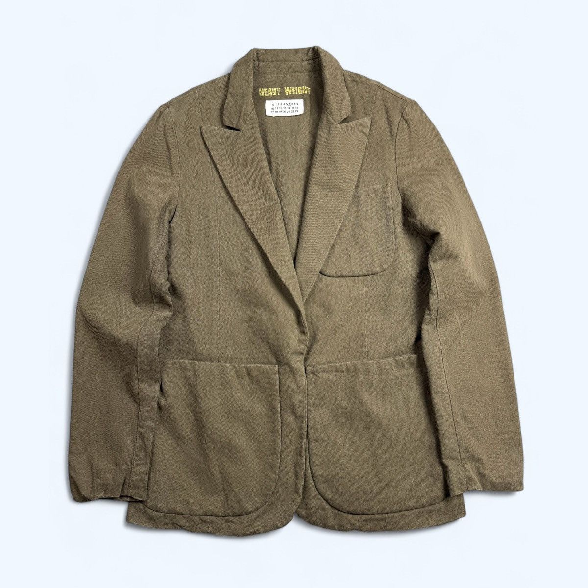 Maison Margiela Maison Margiela 90s wmns vintage olive blazer jacket size 44 Size ONE SIZE - 1 Thumbnail