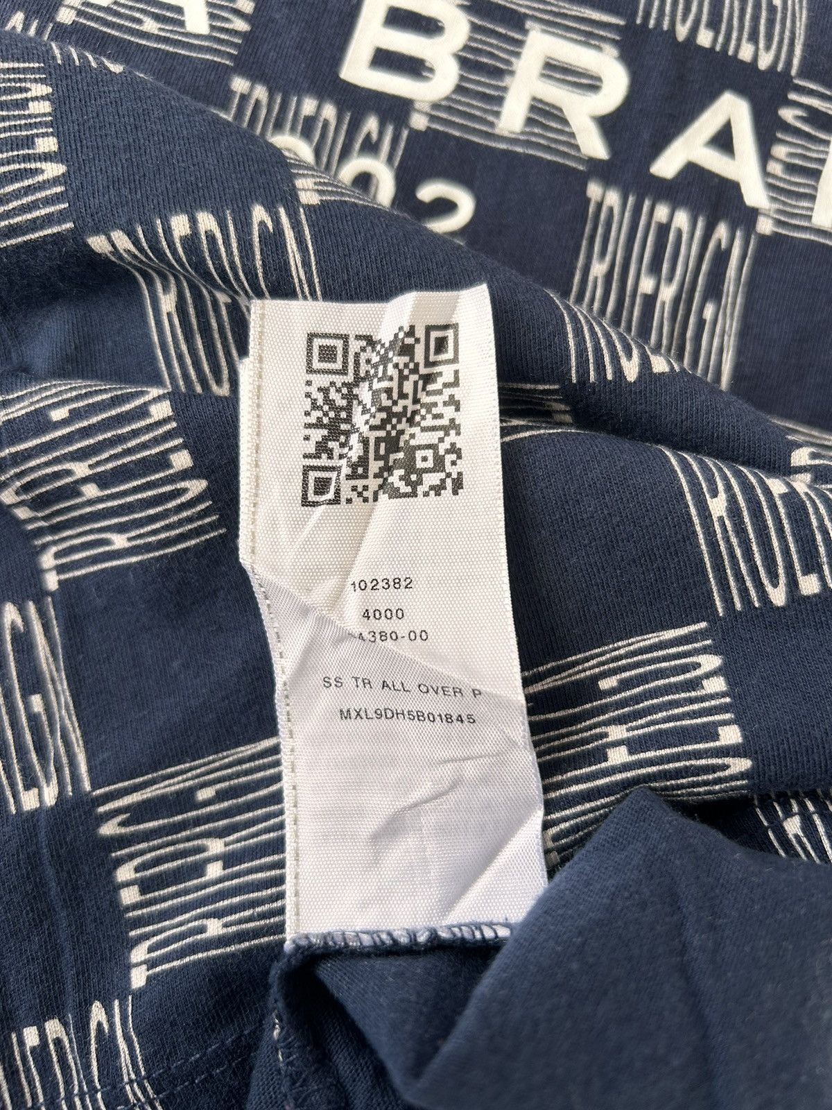True Religion True religion monograms blue tee fronthit Size US M / EU 48-50 / 2 - 6 Thumbnail