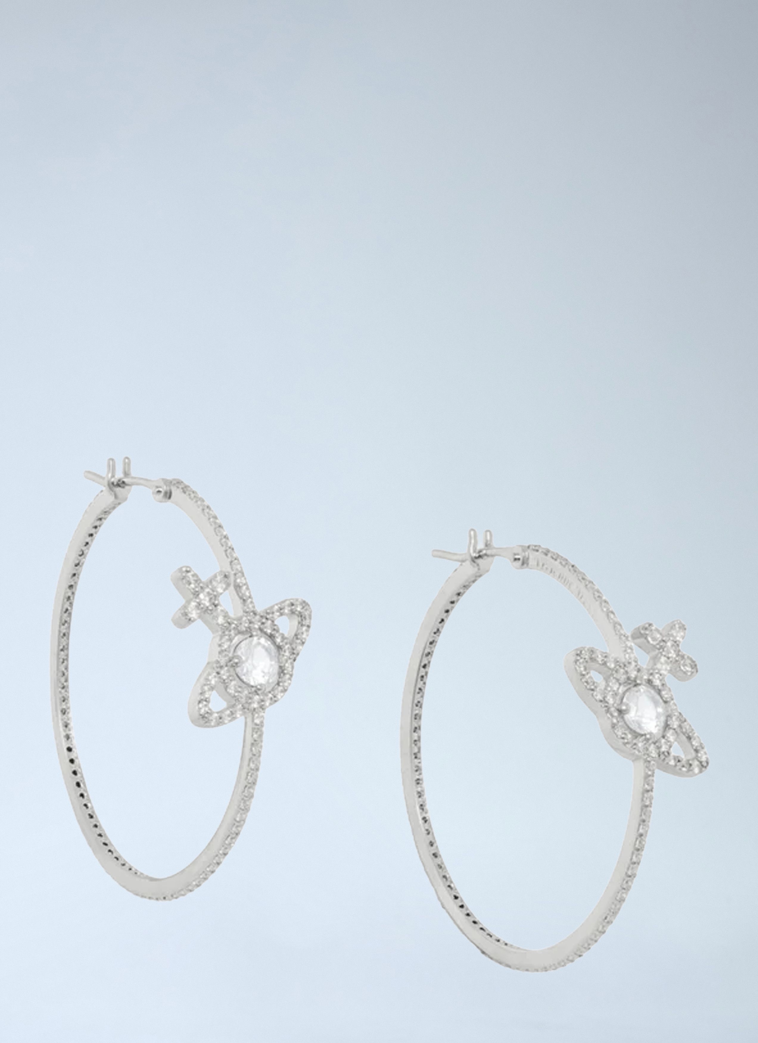 Vivienne Westwood Olympia Hoop Earrings Size ONE SIZE - 1 Thumbnail