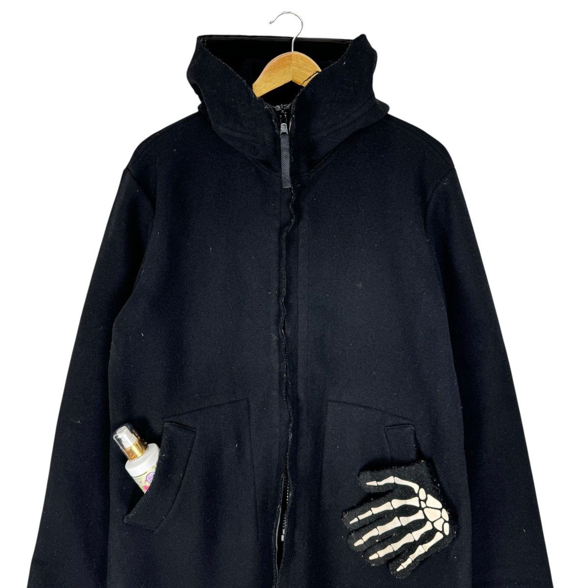 CABANE de ZUCCa ❄️ZUCCA HOODIE FW99 WOOL ZIP JACKET Size US M / EU 48-50 / 2 - 4 Thumbnail