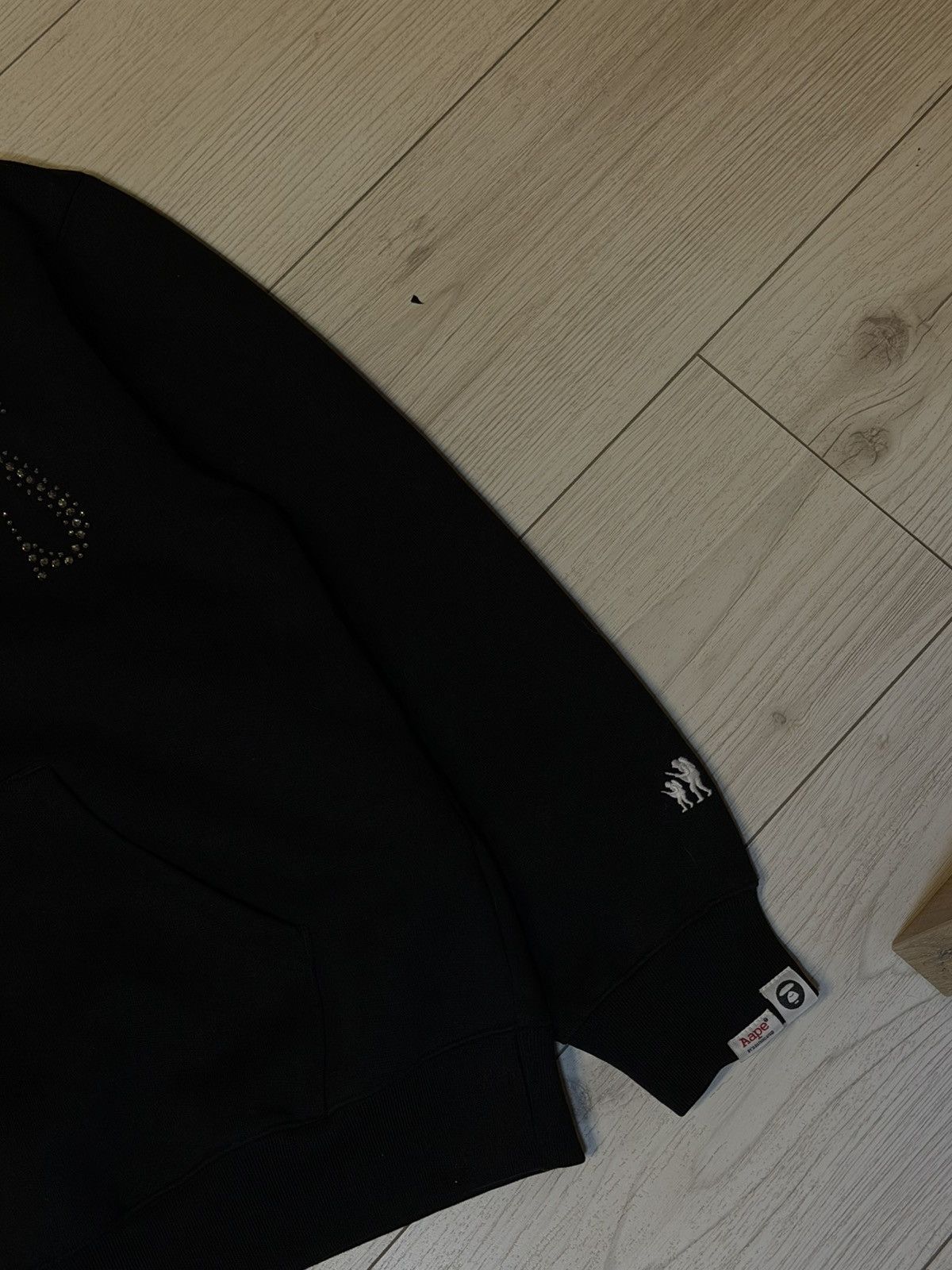 Aape AAPE BAPE Hoodie Rhinestones AApE uNvS Size US M / EU 48-50 / 2 - 5 Thumbnail