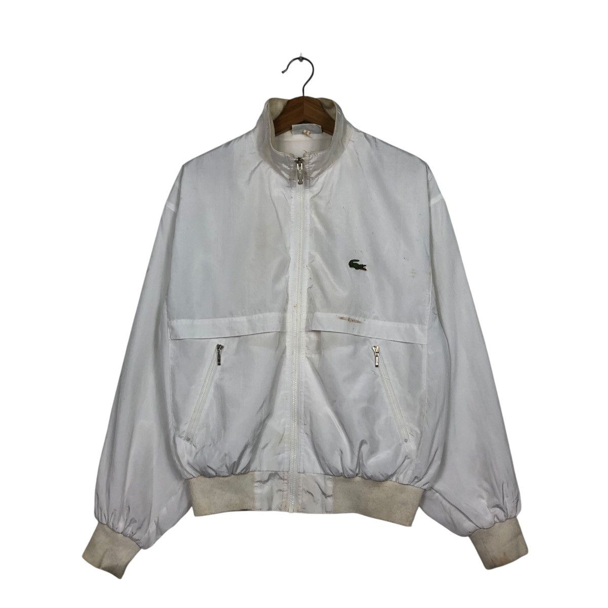 Japanese Brand × Vintage 📌Vintage Single Layer Bomber Jacket Chemise Lacoste Size US M / EU 48-50 / 2 - 2 Thumbnail