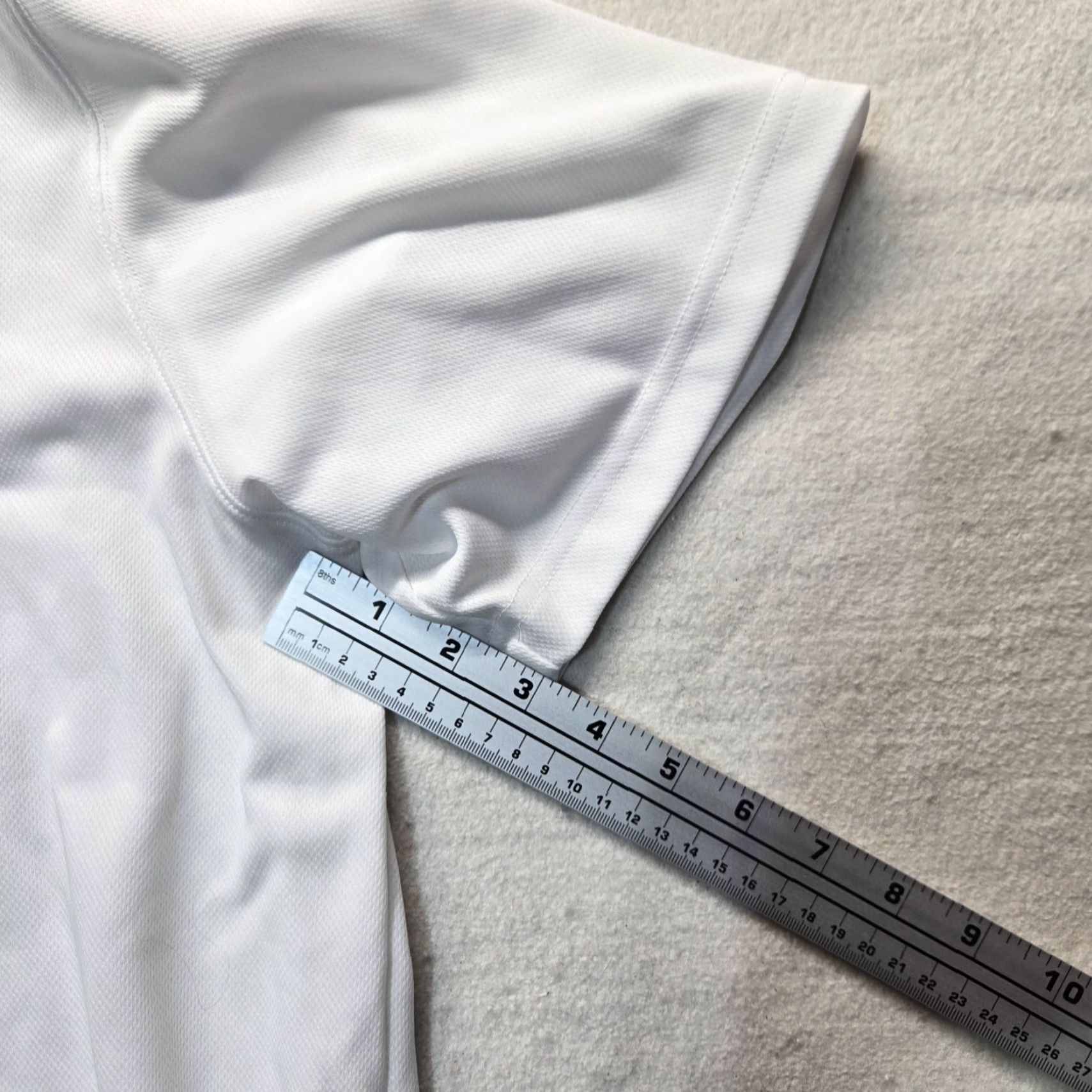 Vintage Edwards Polo Shirt Adult 2XL White Cotton Polyester Regular Short Sleeve Buttoned Edwards AP-360 Mens Shirt Size US XXL / EU 58 / 5 - 6 Thumbnail