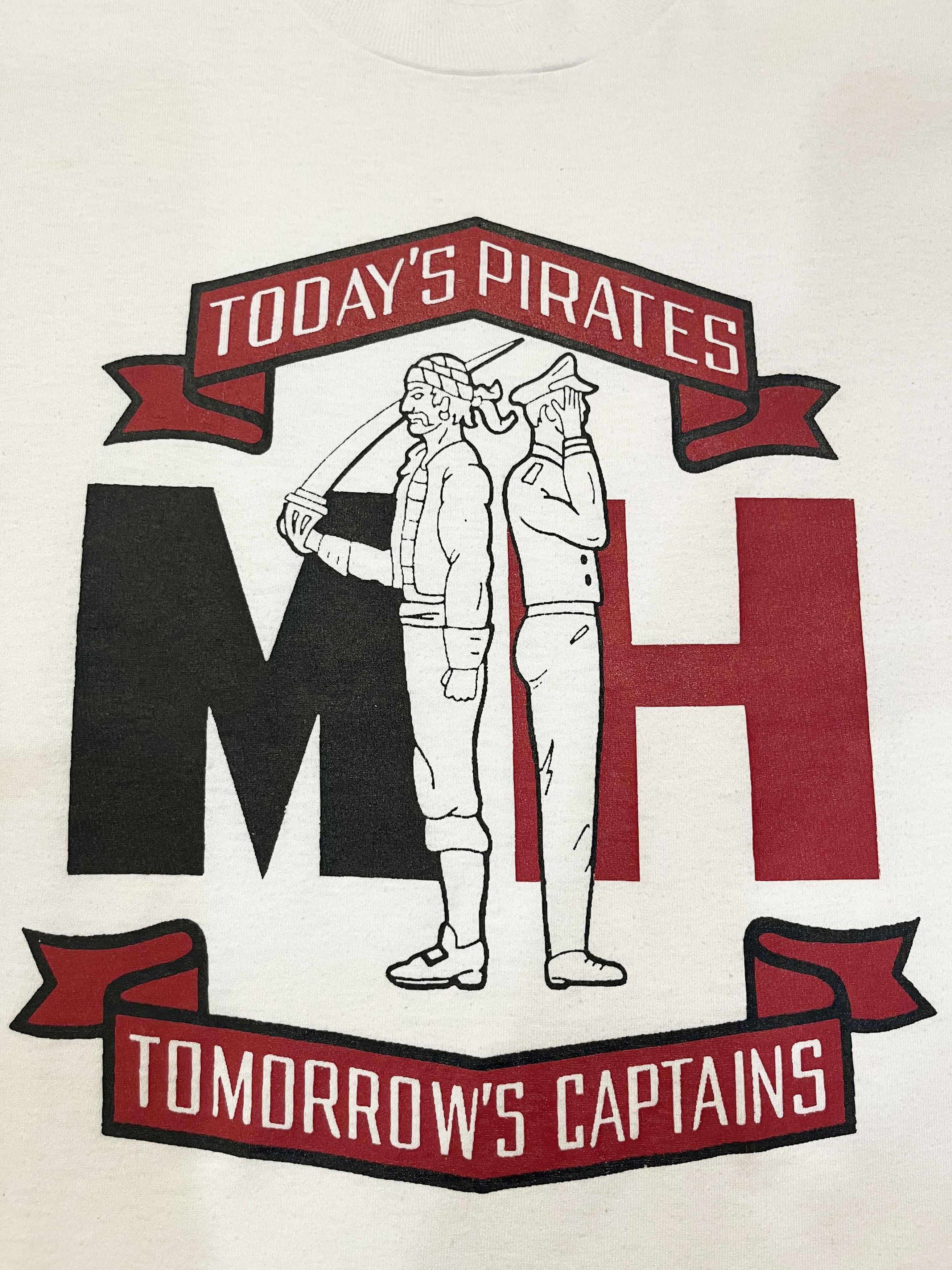 Vintage Vintage Today's Pirates Tomorrow's Captains T-Shirt Size US XL / EU 56 / 4 - 2 Thumbnail