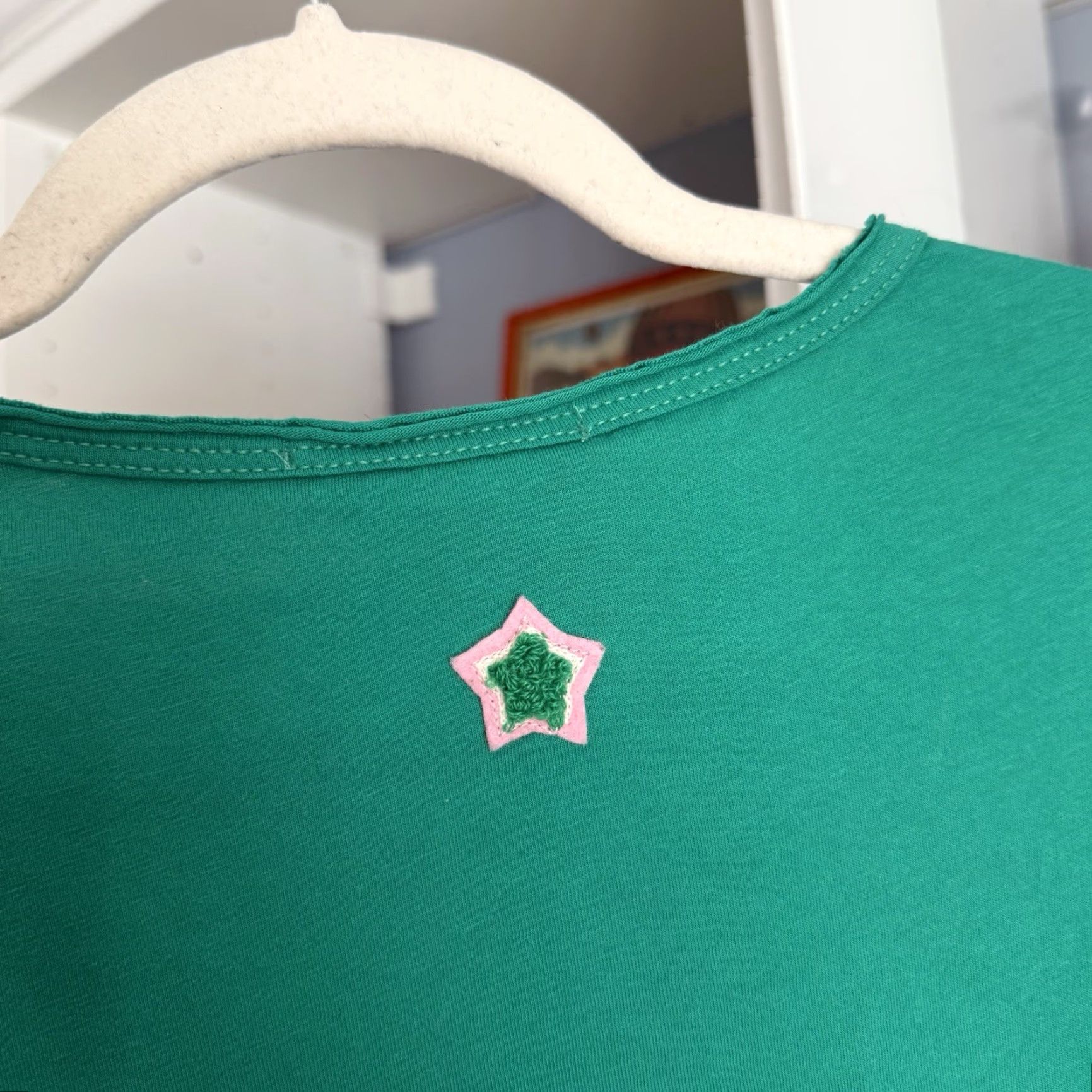 Daniele Alessandrini Daniele Alessandrini V-Neck T-Shirt Top Mens XL Green T-Shirt Top Casual Shirt Made in Italy Size US XL / EU 56 / 4 - 4 Thumbnail
