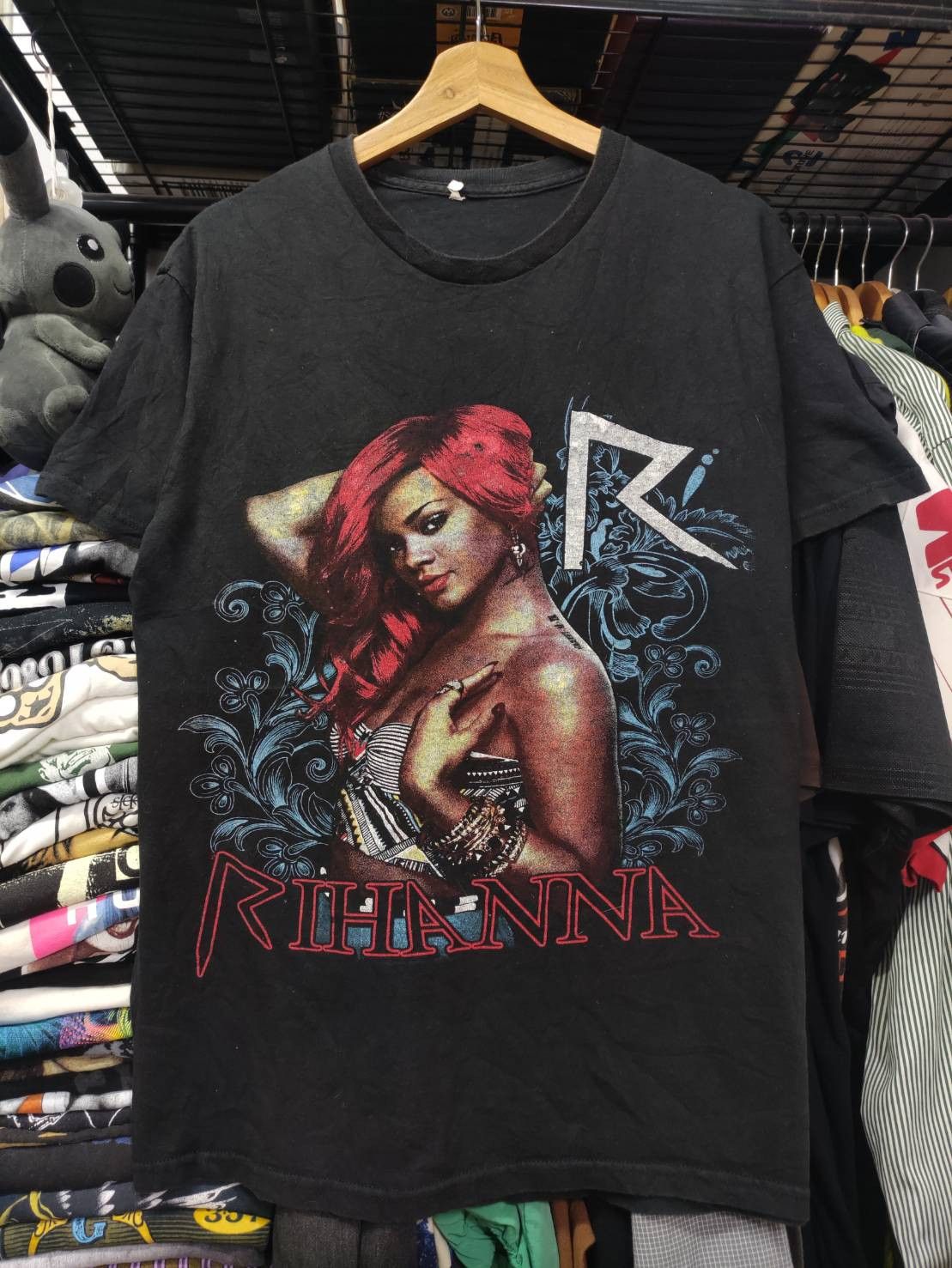 Rihanna Rihanna x Asap Rocky Diamonds Promo Tour Rap T-Shirt Size US M / EU 48-50 / 2 - 3 Thumbnail