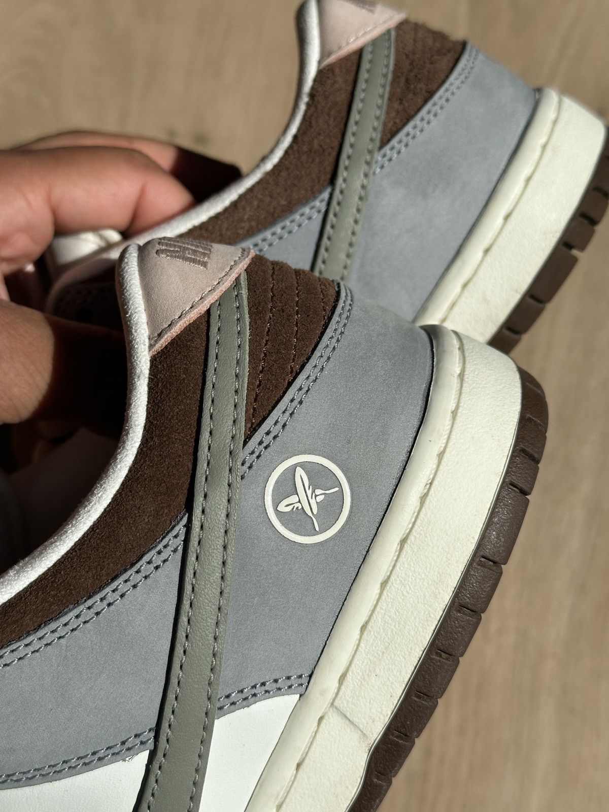 Nike Nike SB Dunk Low x Yuto Horigome Wolf Grey Size US 7.5 / EU 40-41 - 9 Thumbnail