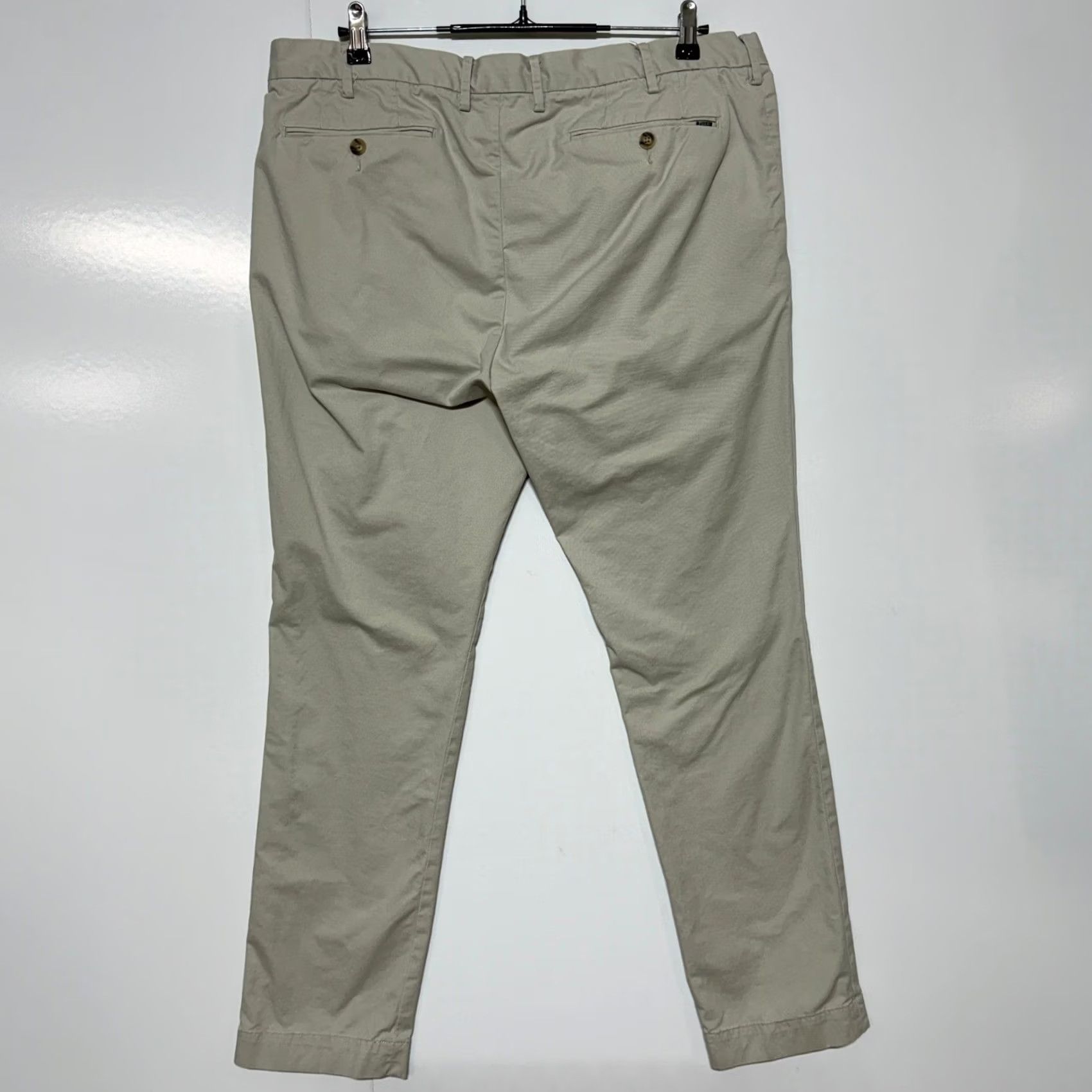 Polo Ralph Lauren Polo Ralph Lauren Pants Mens 38x32 Beige Chino Stretch Slim Fit Khaki Casual Size US M / EU 48-50 / 2 - 2 Thumbnail