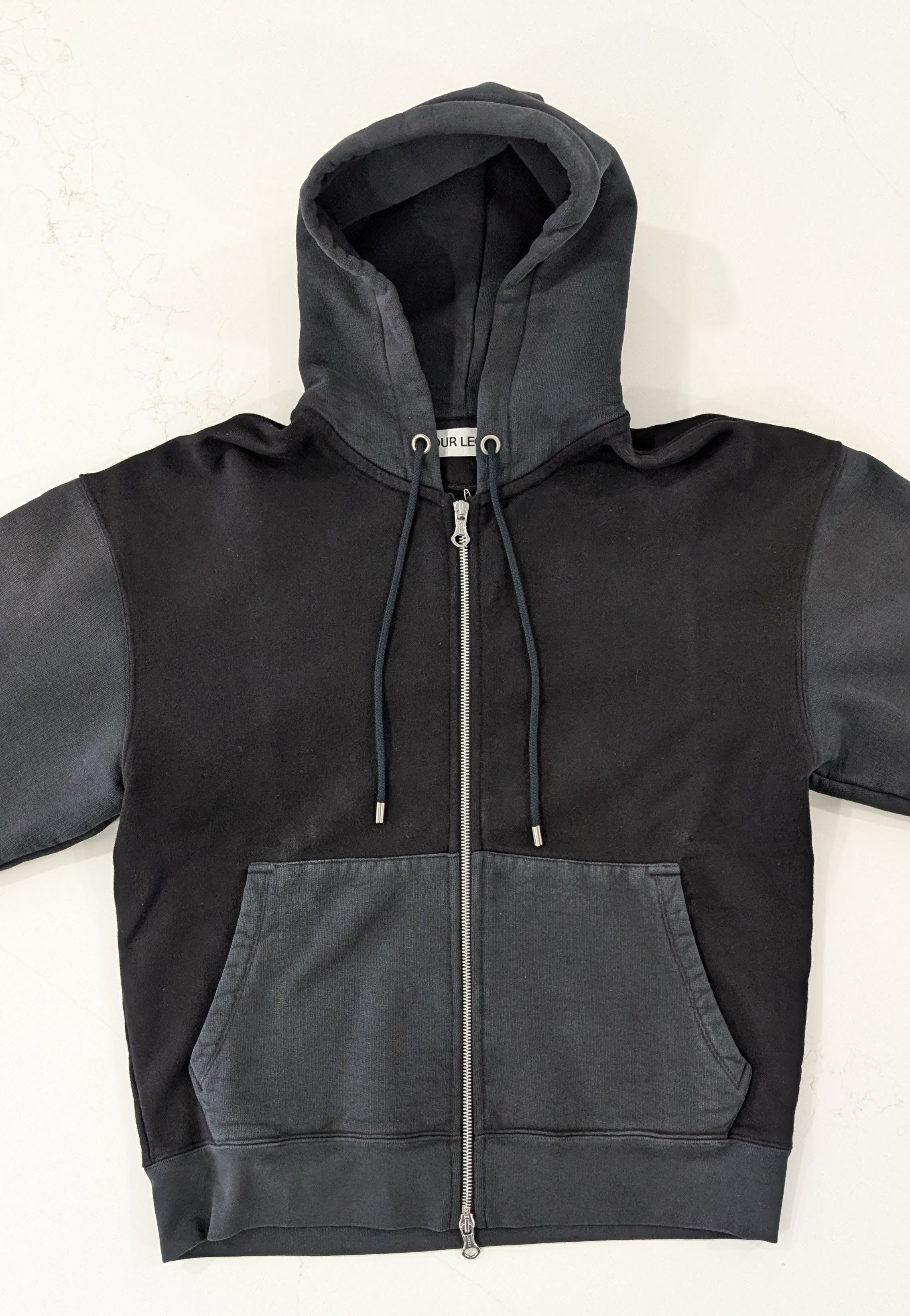 Our Legacy Our Legacy Rascal Hood 46 Pigment Black Hefty Fleece Size US S / EU 44-46 / 1 - 3 Thumbnail