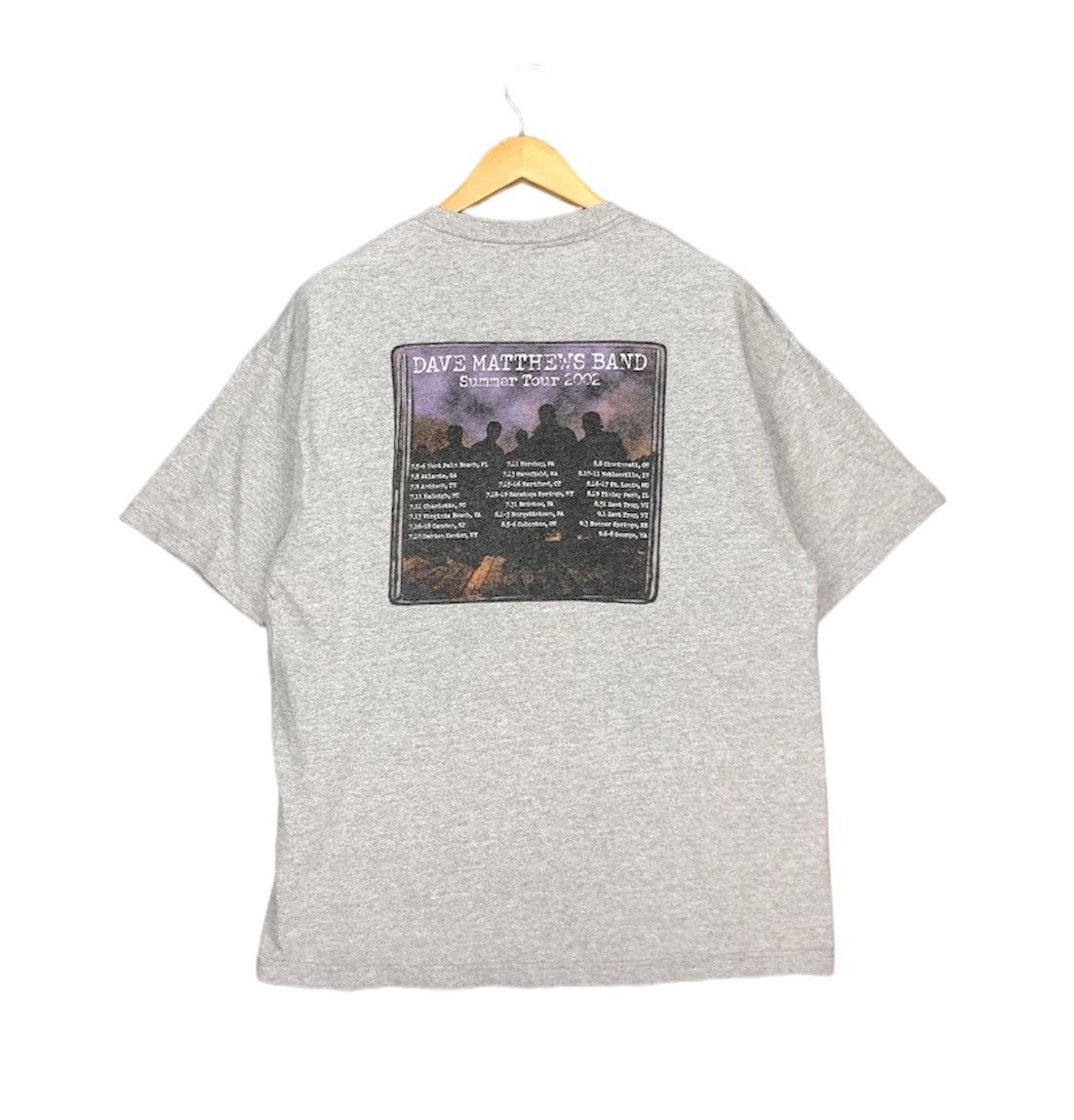 Band Tees Y2K DAVE MATTHEWS BAND Summer Tour 2002 T Shirt #1282-44 Size US L / EU 52-54 / 3 - 1 Thumbnail