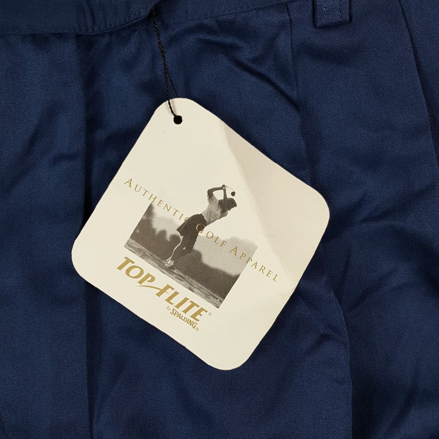Spalding VINTAGE Spalding Women's Golf Shorts Size 12 Pleated Chino Athletic Casual Summer Navy Blue Size 34" / US 12 / IT 48 - 2 Thumbnail
