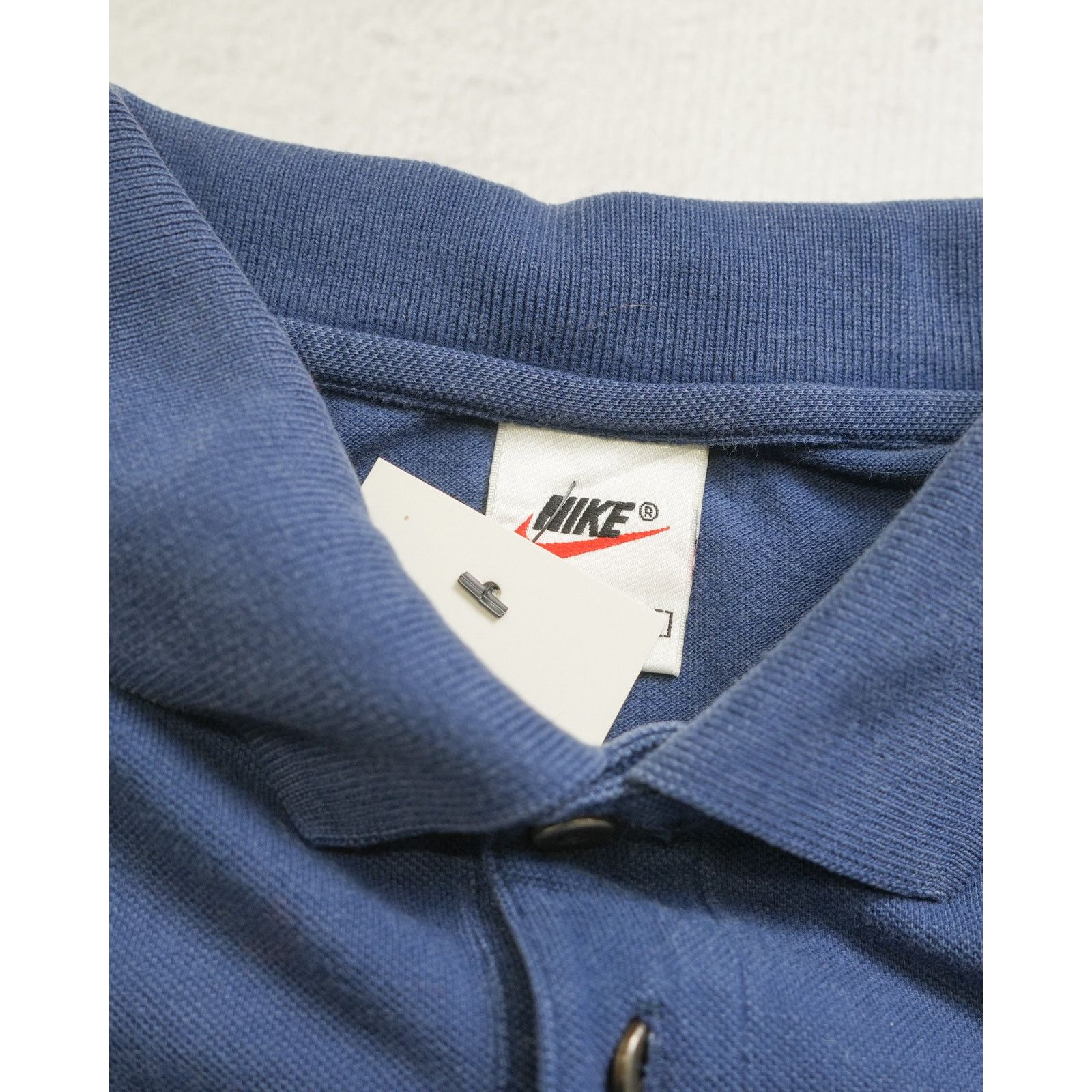 Nike Vintage 90s Nike Blue Pre-owned Polo Shirt - Men's XL Size US XL / EU 56 / 4 - 3 Thumbnail